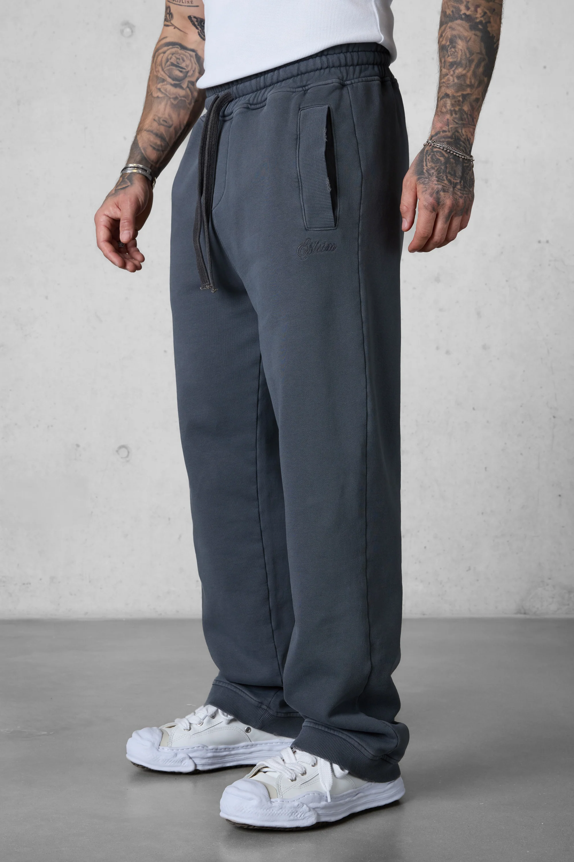 AGED GRAPHITE BAGGY JOGGER - Image 5