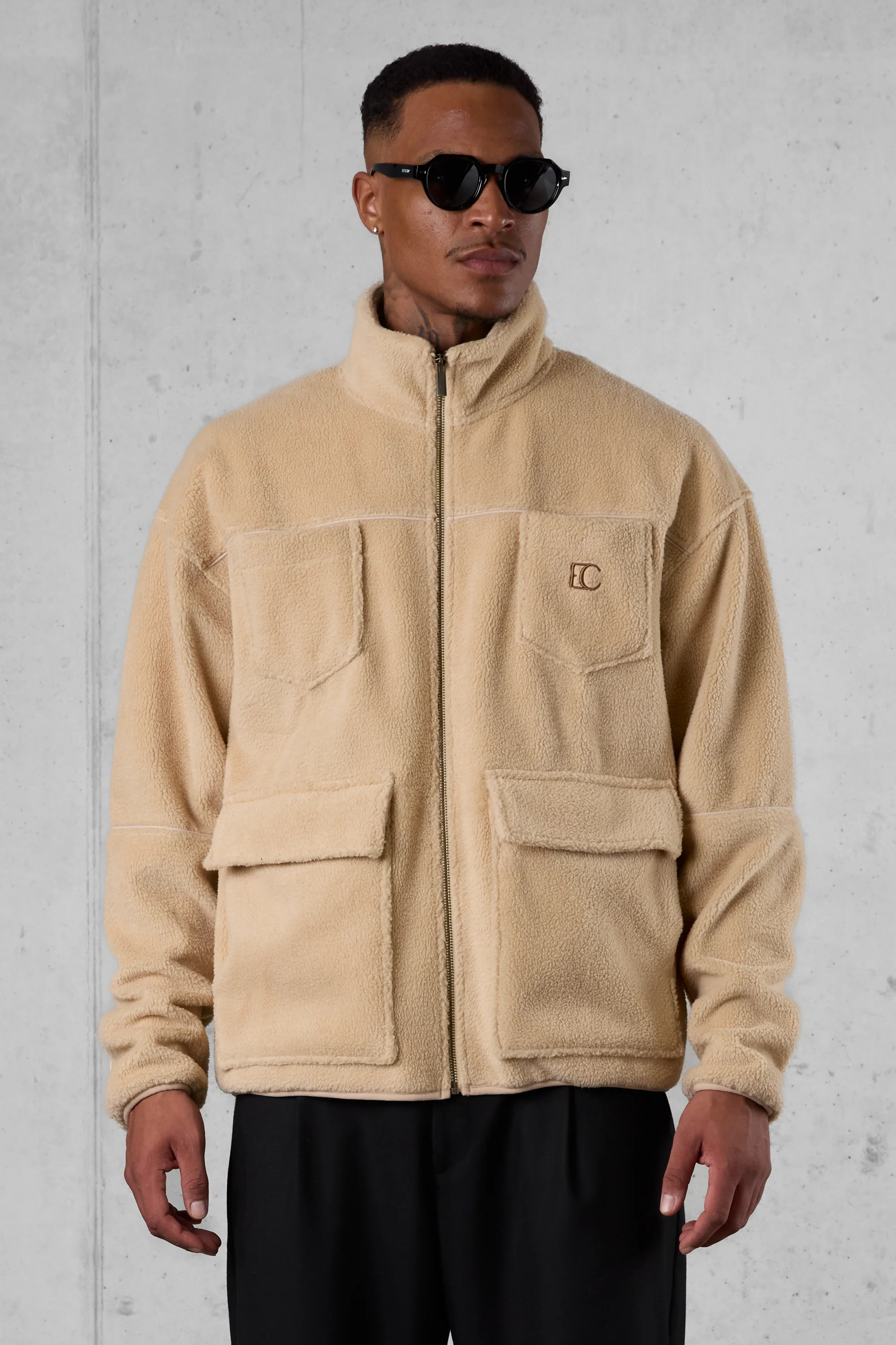 BEIGE TEDDY JACKET - Image 4