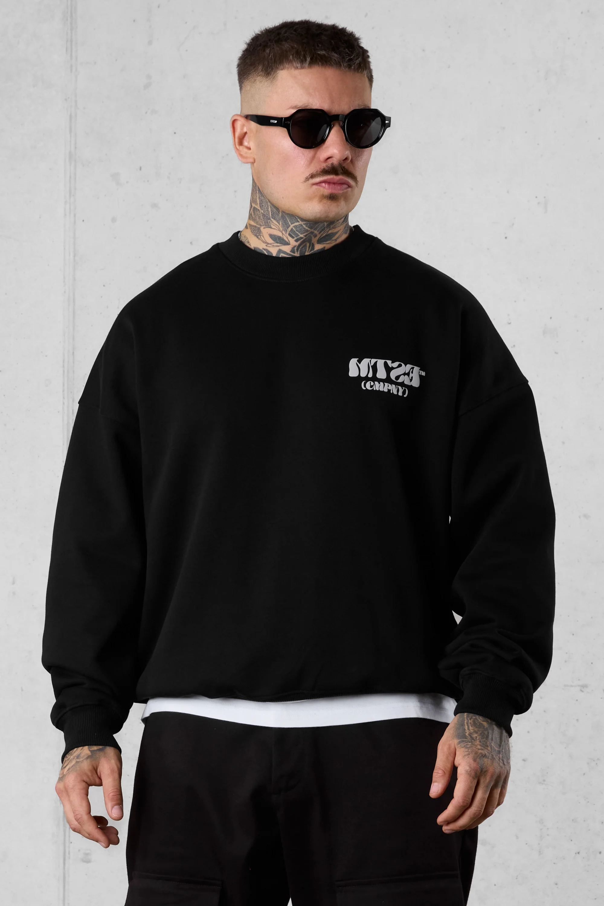 BLACK CMPNY OVERSIZED SWEATER - Image 3