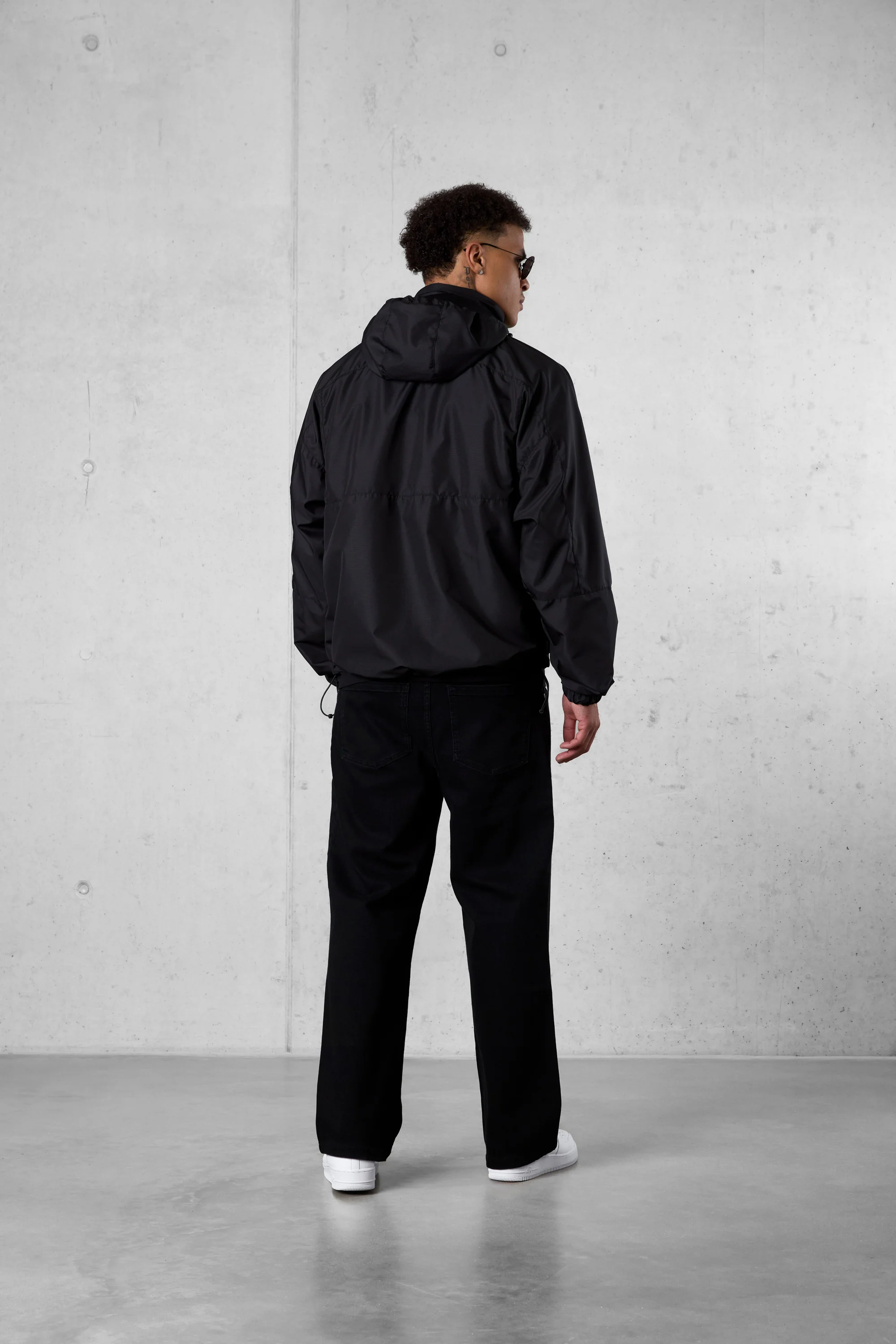 BLACK KHAKI WINDBREAKER - Image 4