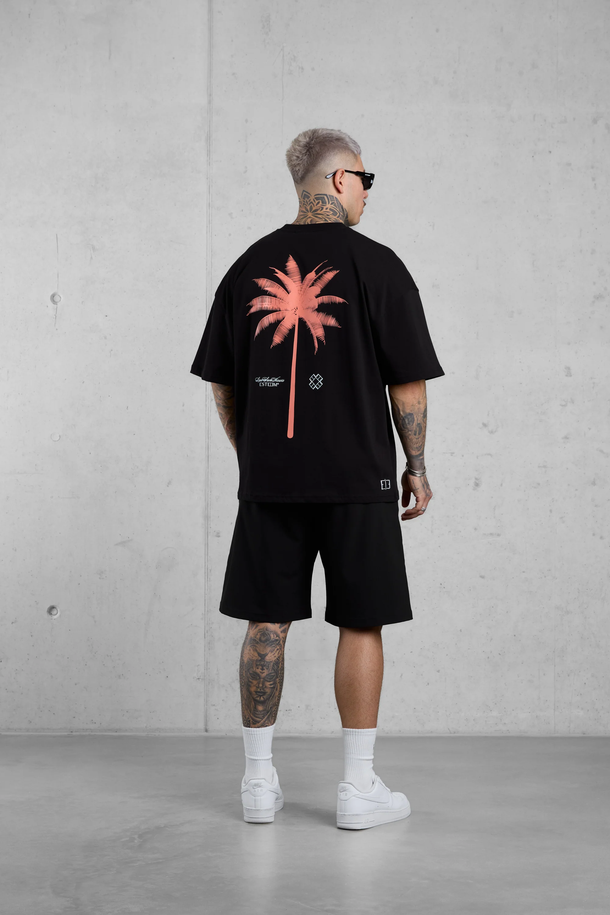 BLACK PALM OVERSIZED TEE 5.0 - Image 5