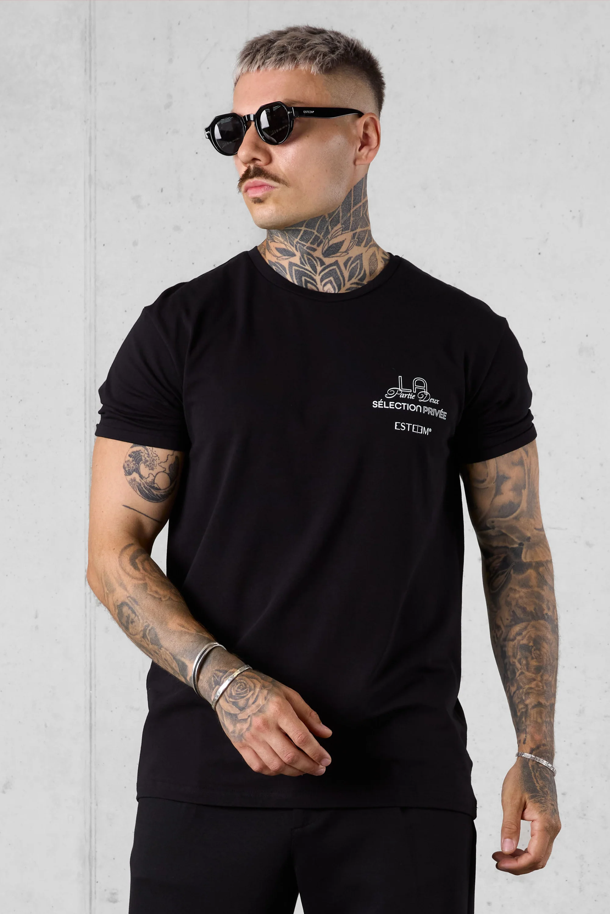 BLACK SÉLECTION PRIVÉE LOGO TEE - Image 3