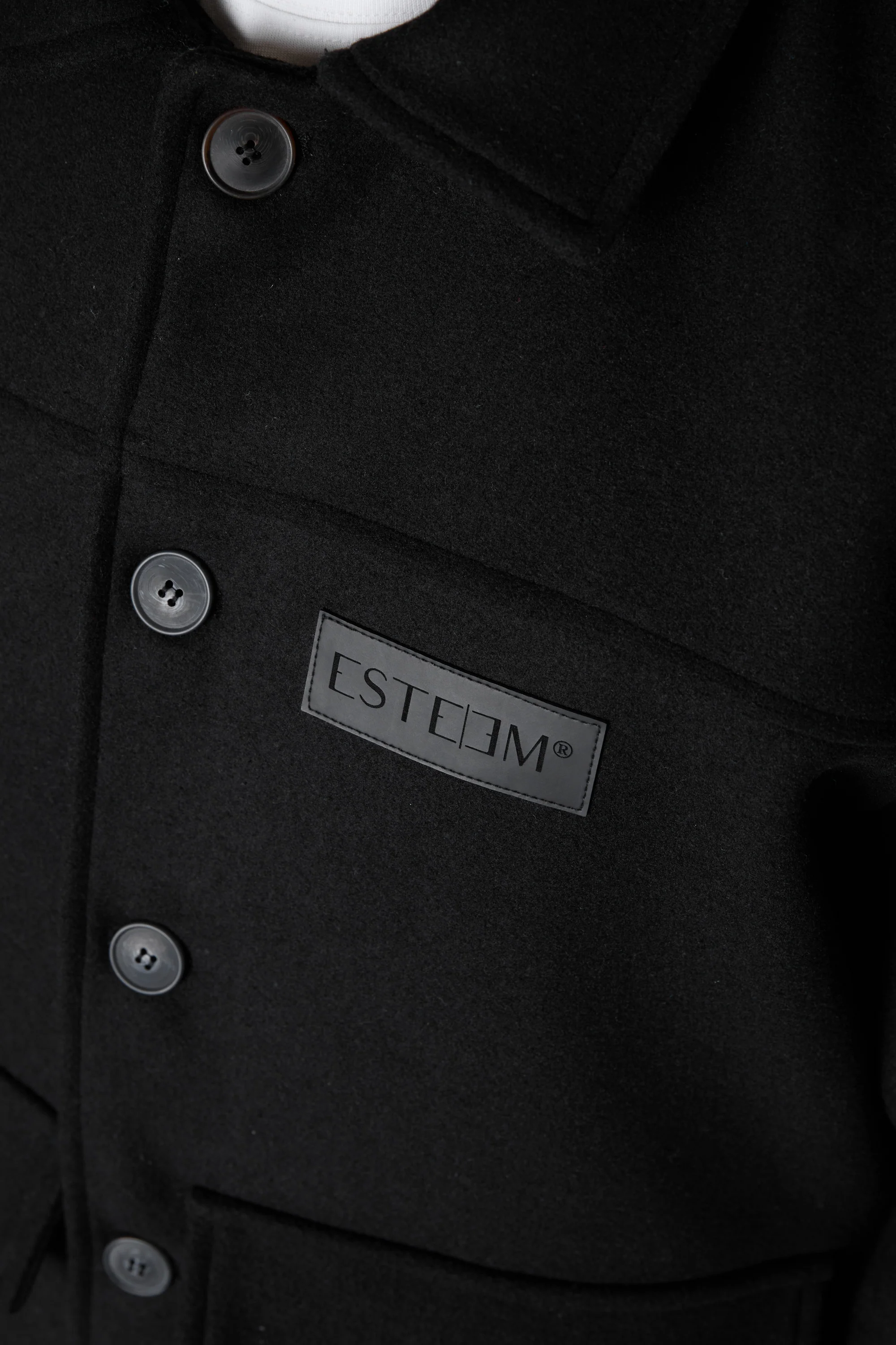 BLACK SHORT COAT - Image 5