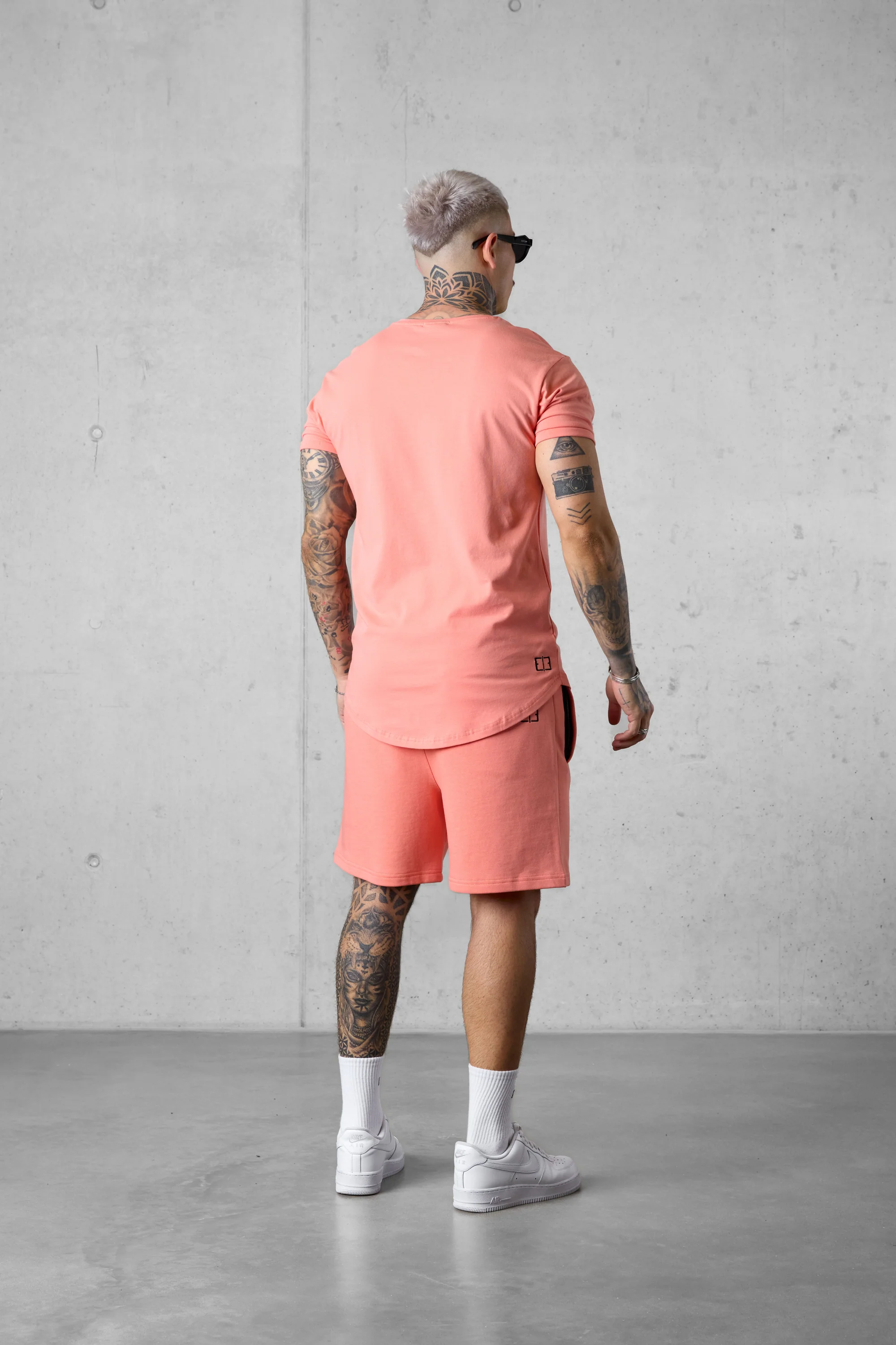 BURNTCORAL STRIPE TEE - Image 4