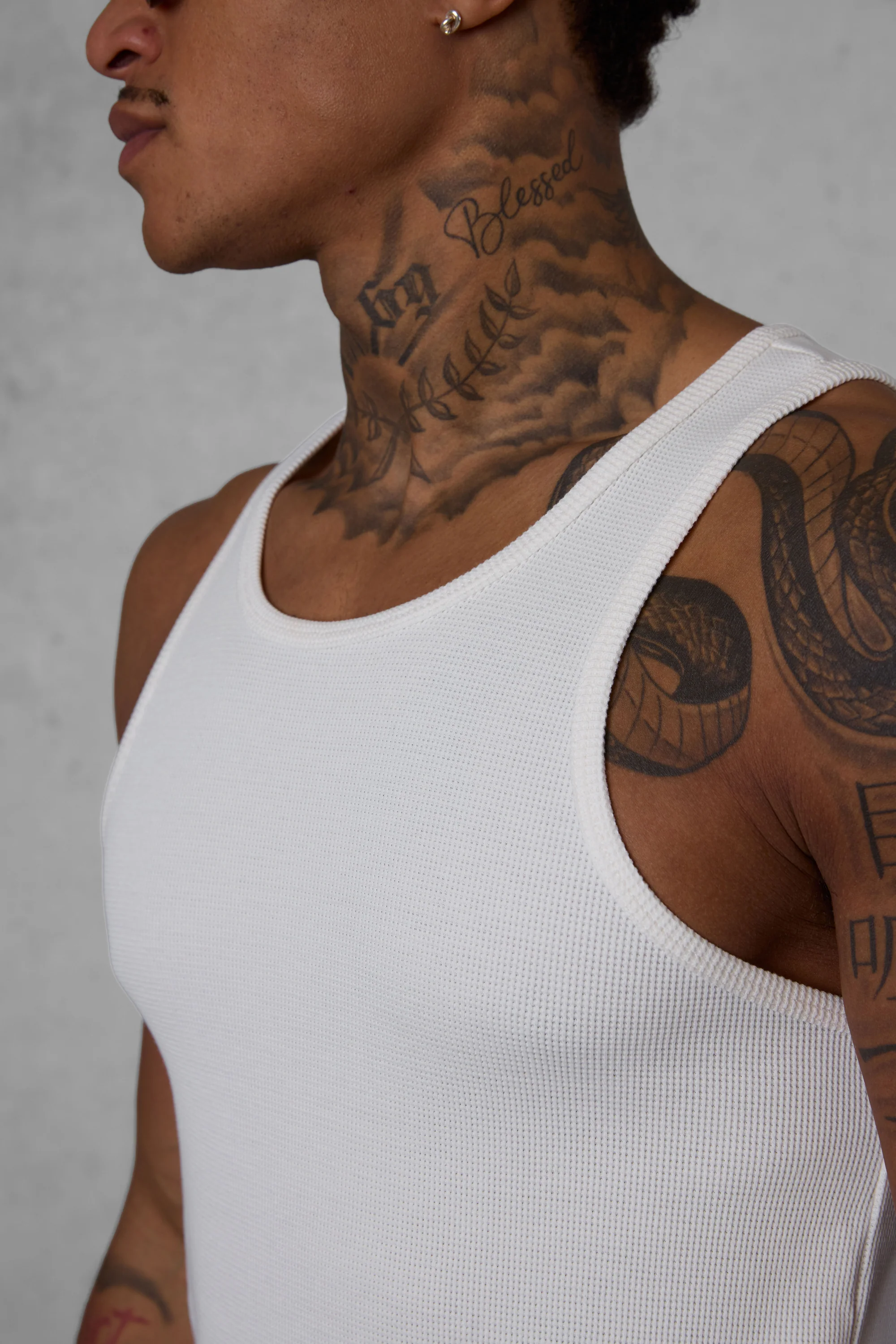 COCONUT WAFFLE TANK TOP - Image 5