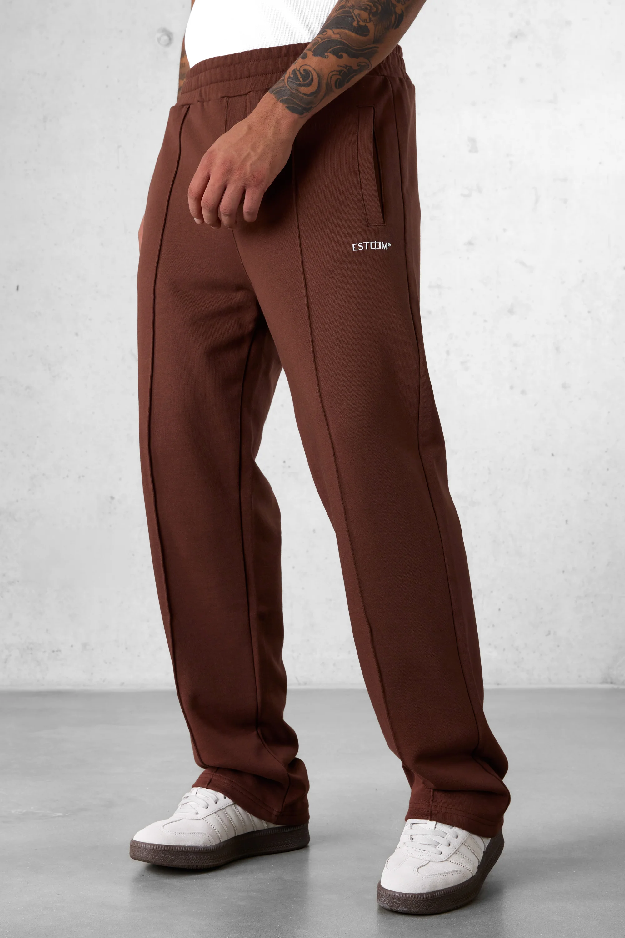 DOWNTOWNBROWN ESSENTIAL LOOSE SWEATPANTS - Image 3