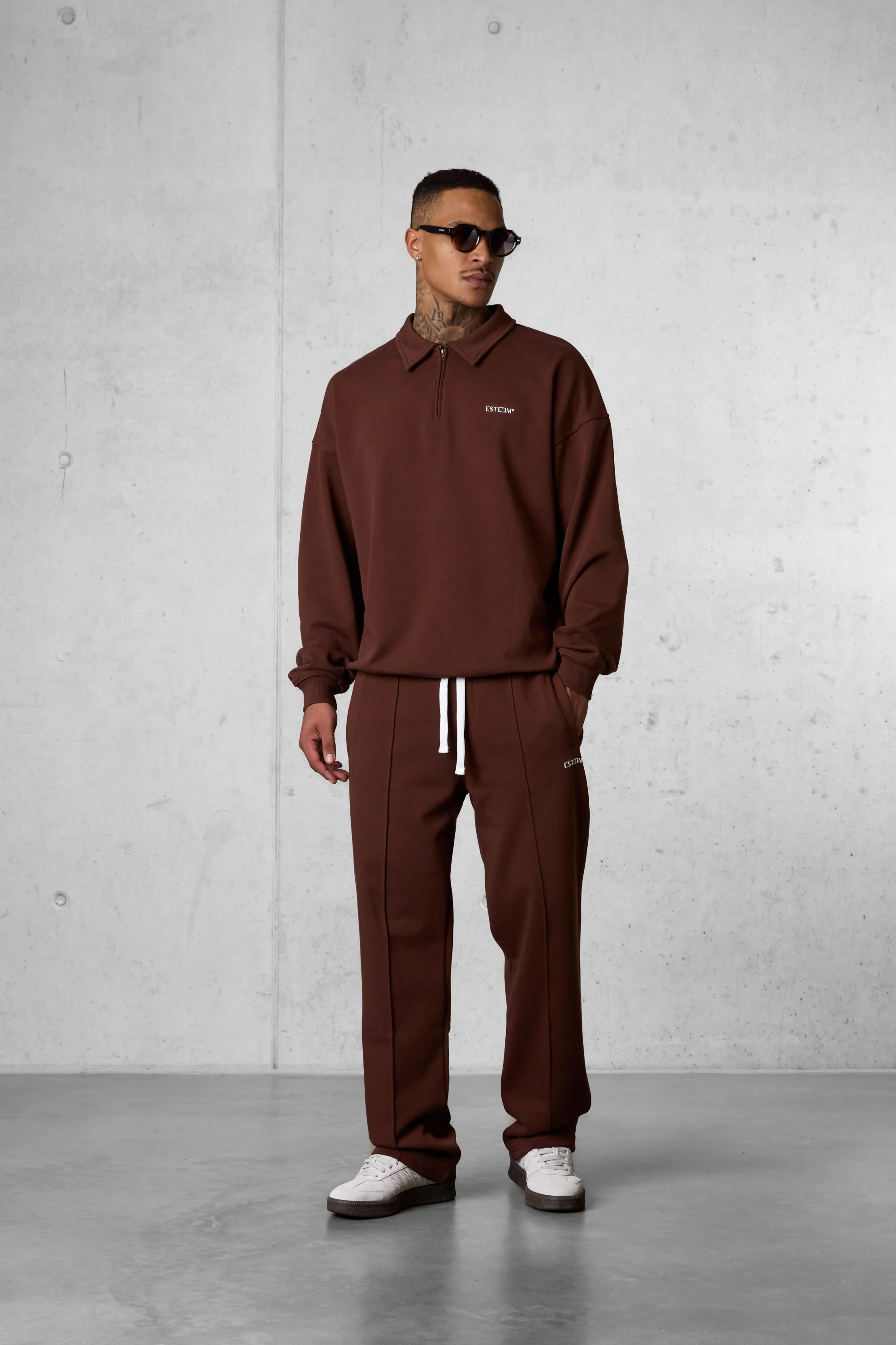 DOWNTOWNBROWN ESSENTIAL LOOSE SWEATPANTS - Image 2