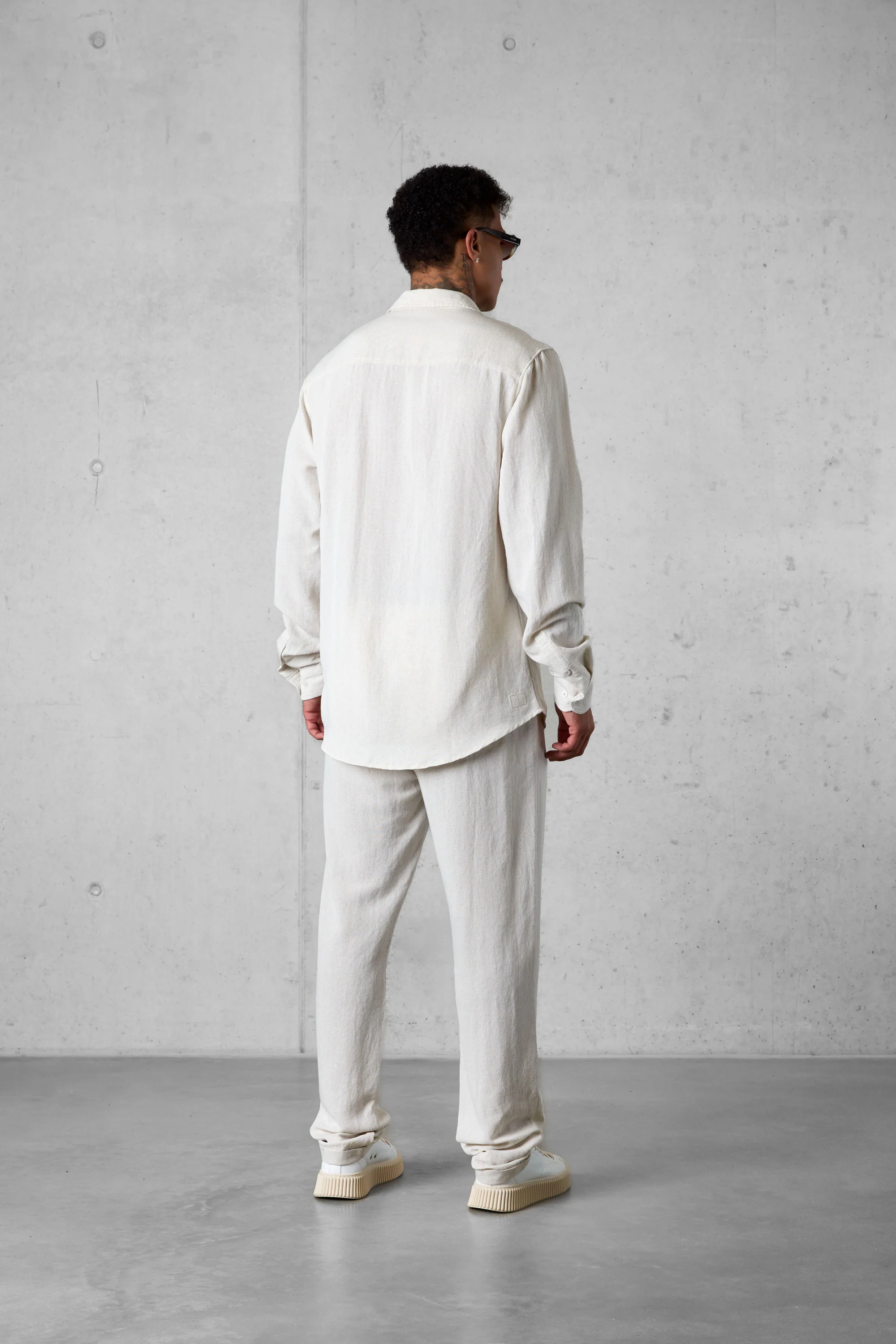 ECRU LINEN SHIRT - Image 5