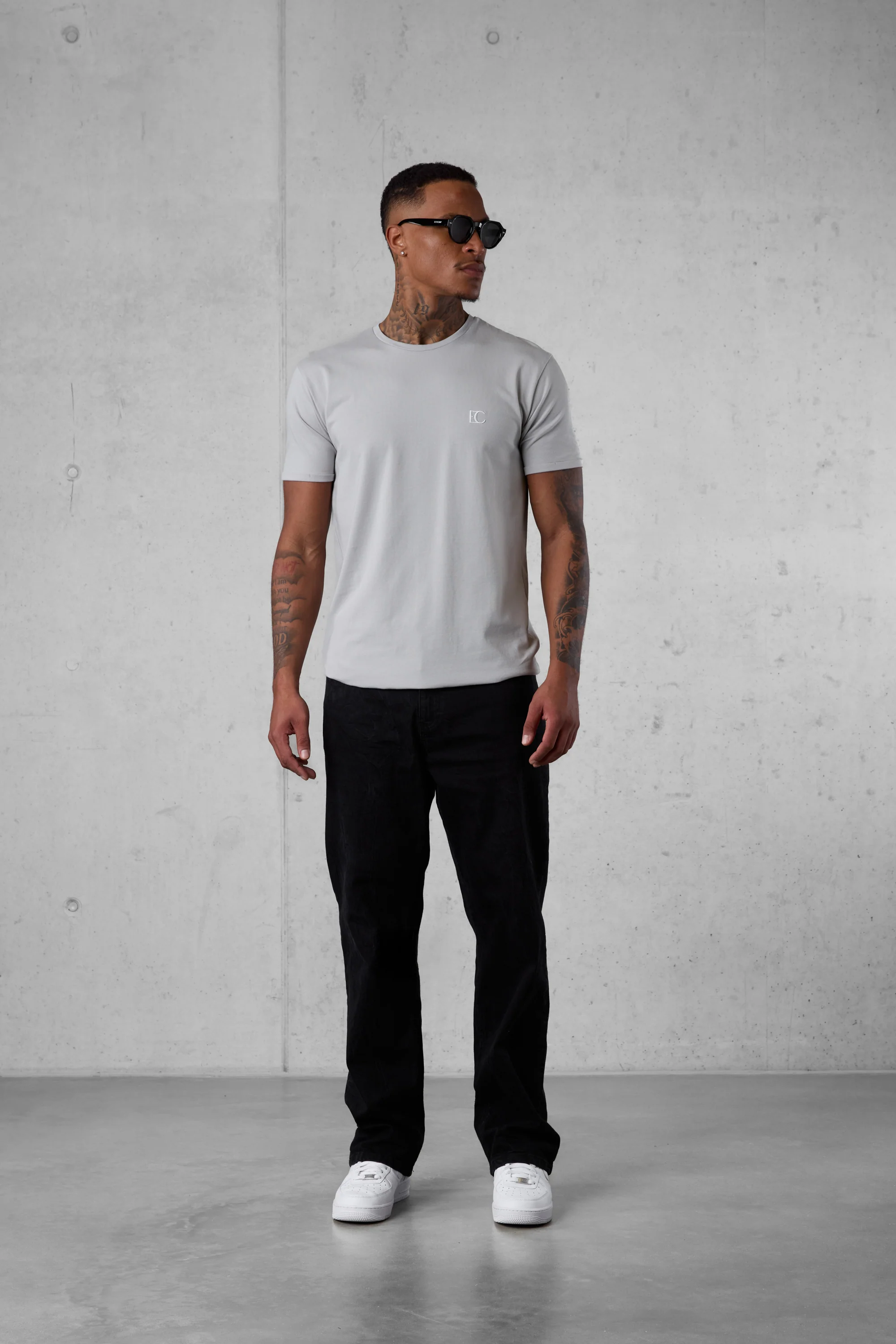 GREY EC LOGO TEE - Image 2
