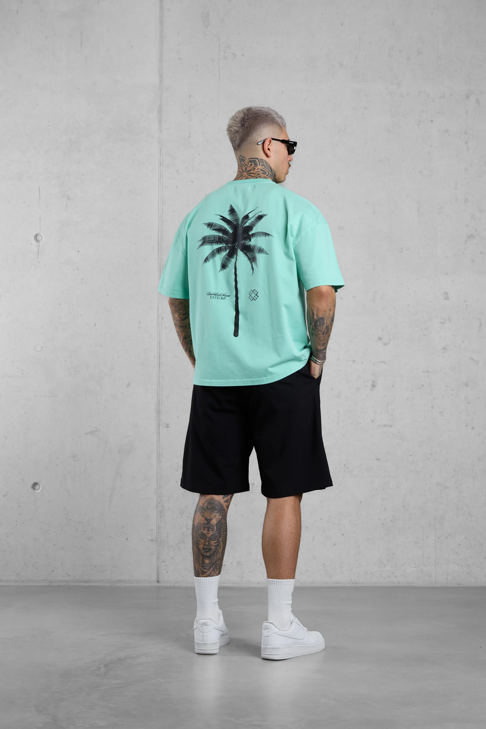 ICEGREEN PALM OVERSIZED TEE - Image 5
