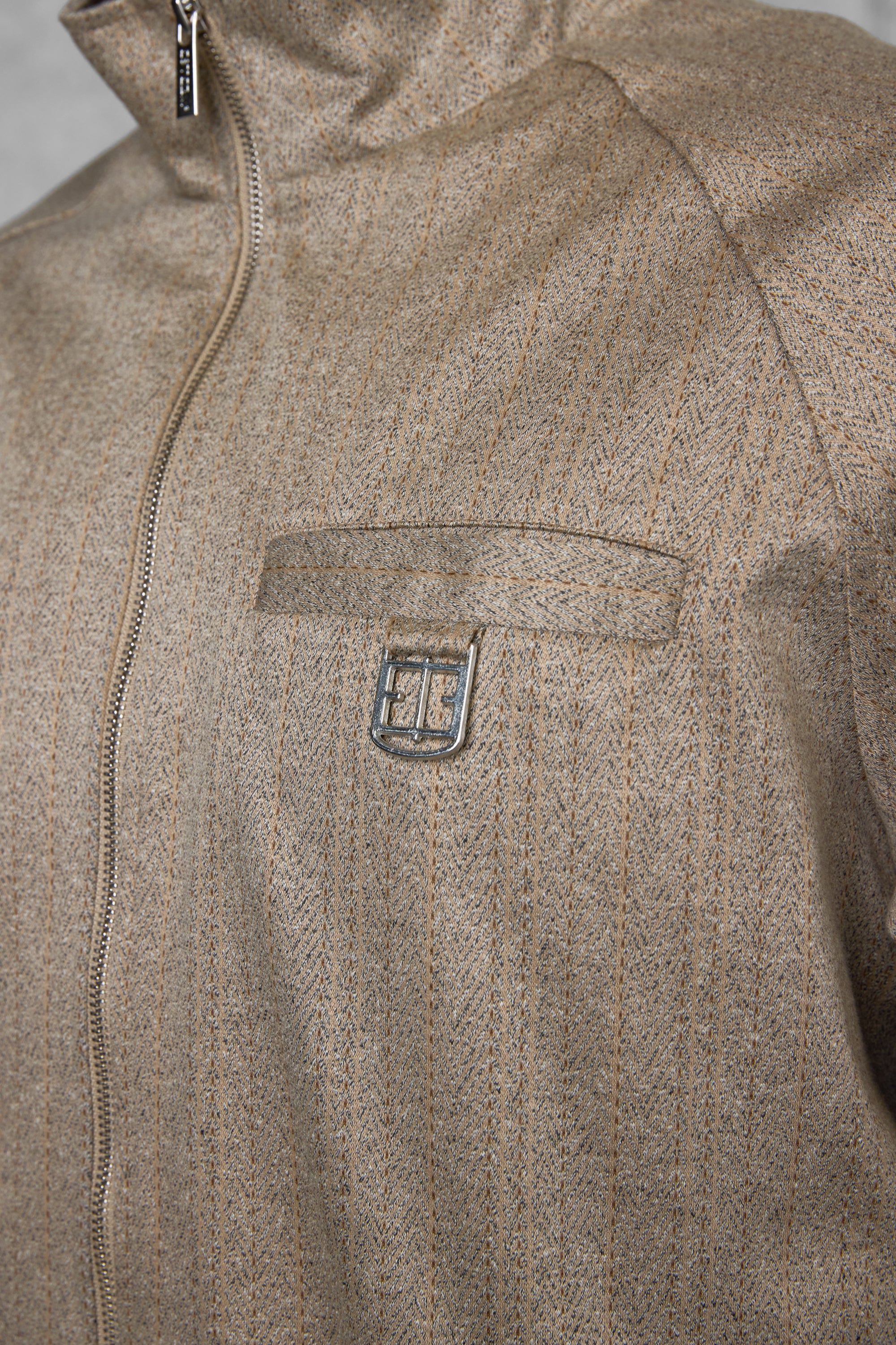 LIGHTBROWN ICON JACKET - Image 3