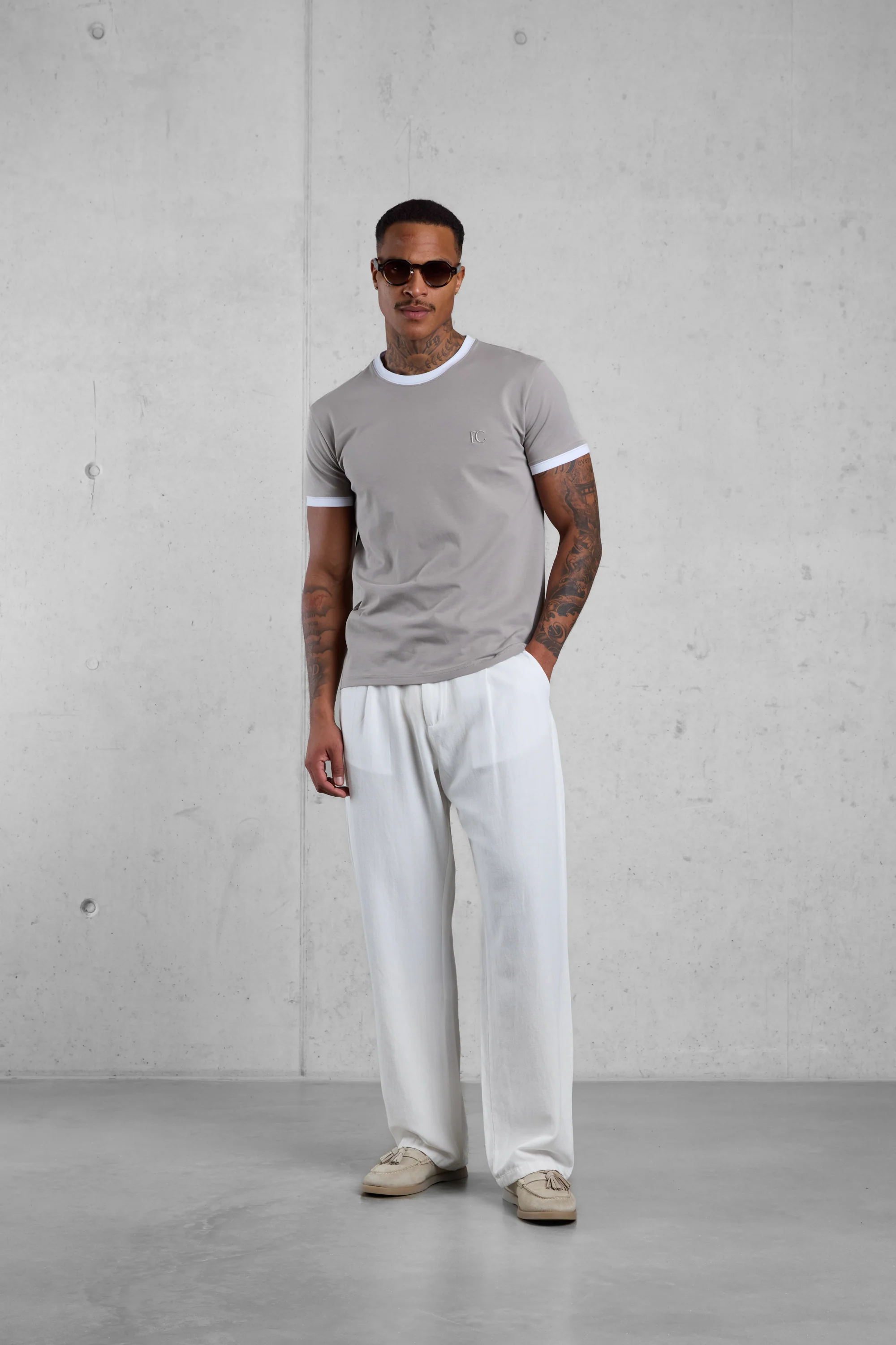 MINERALGREY CONTRAST TEE - Image 2