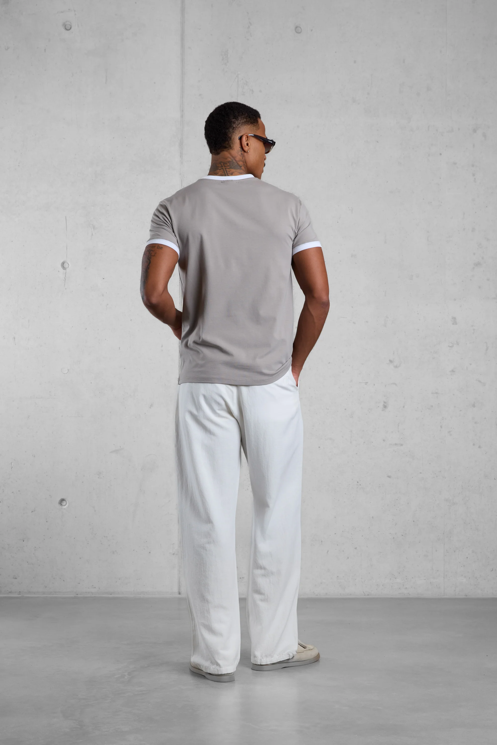 MINERALGREY CONTRAST TEE - Image 5