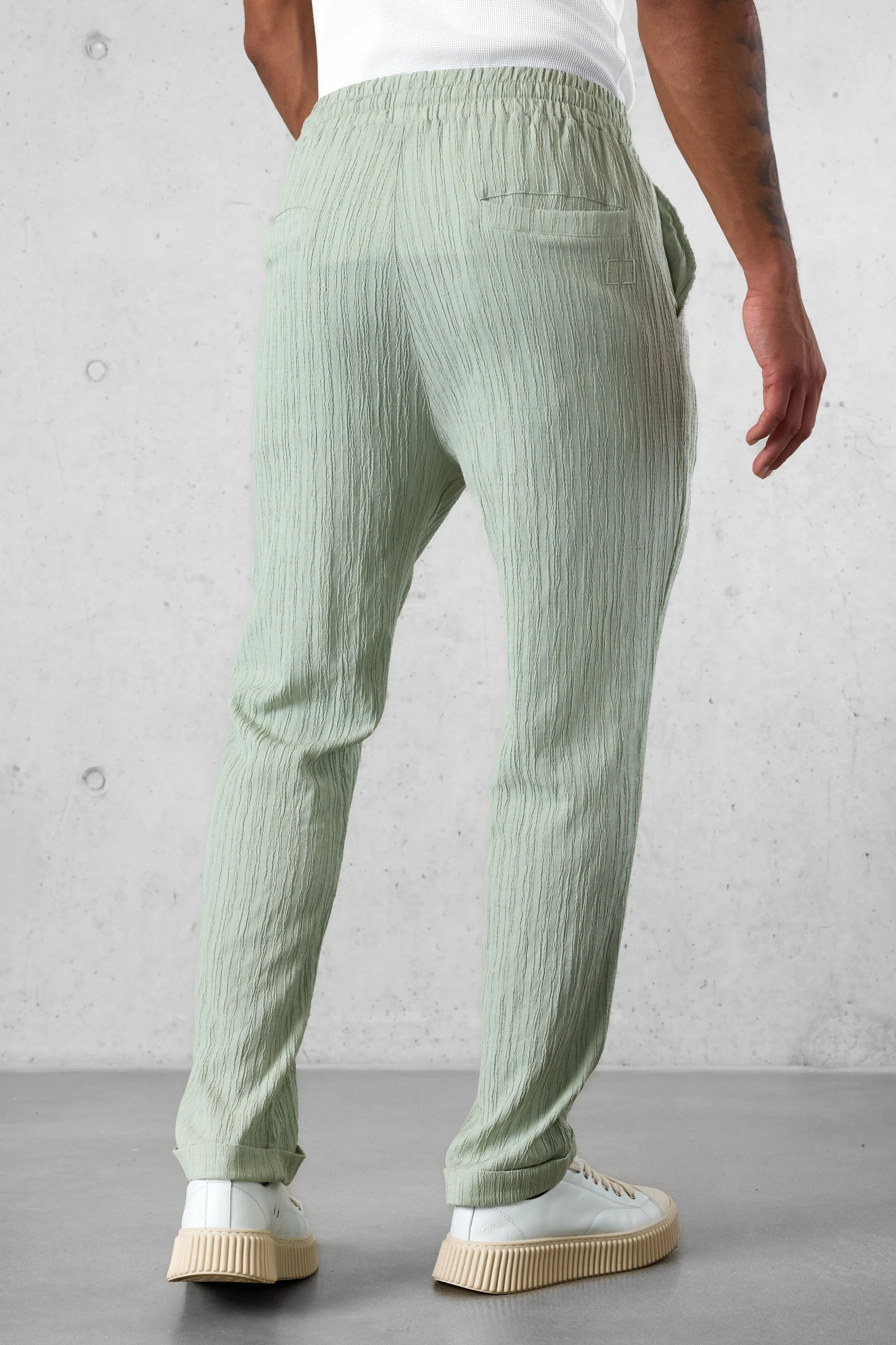 MINT STRIPED PANTS - Image 4