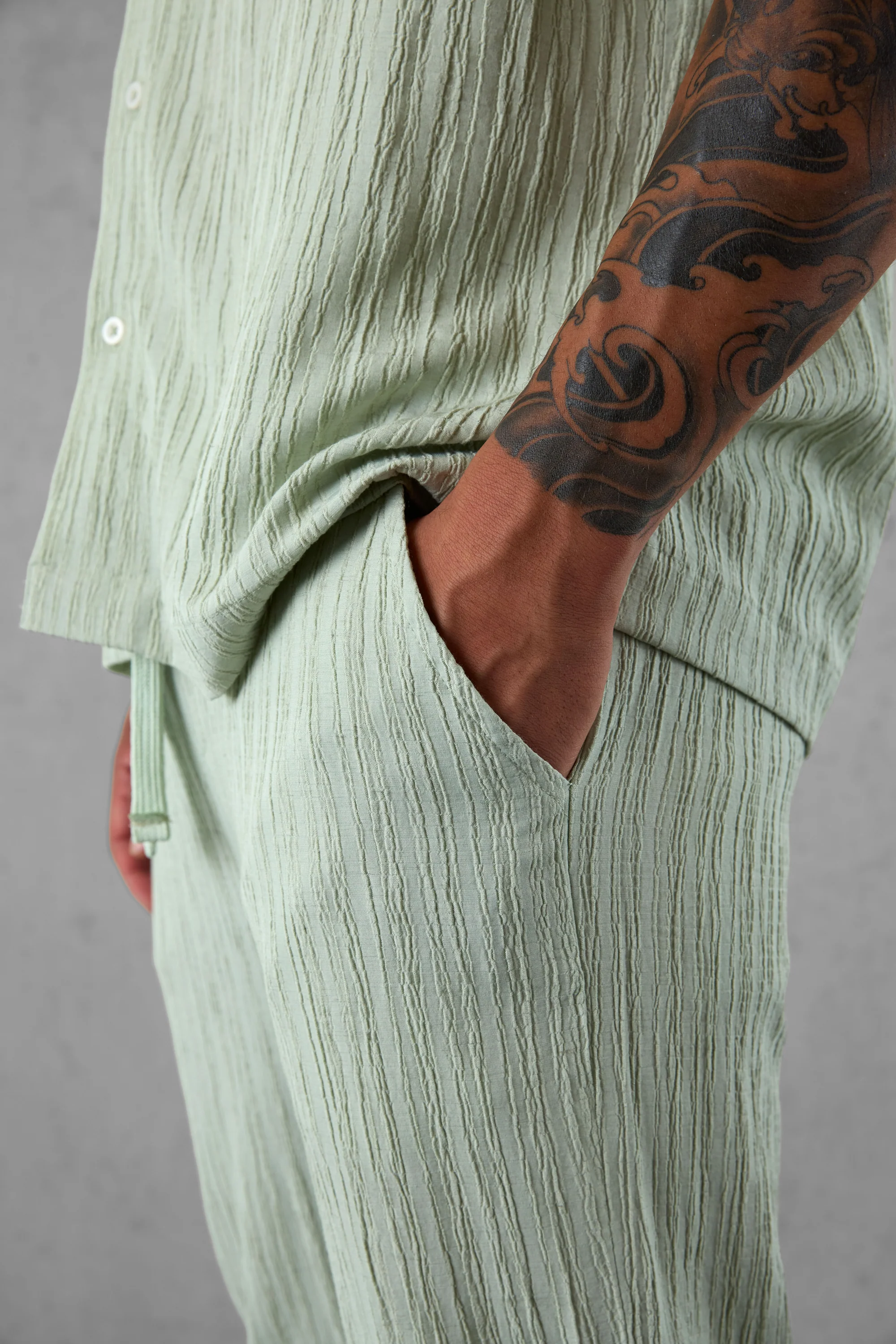 MINT STRIPED PANTS - Image 5