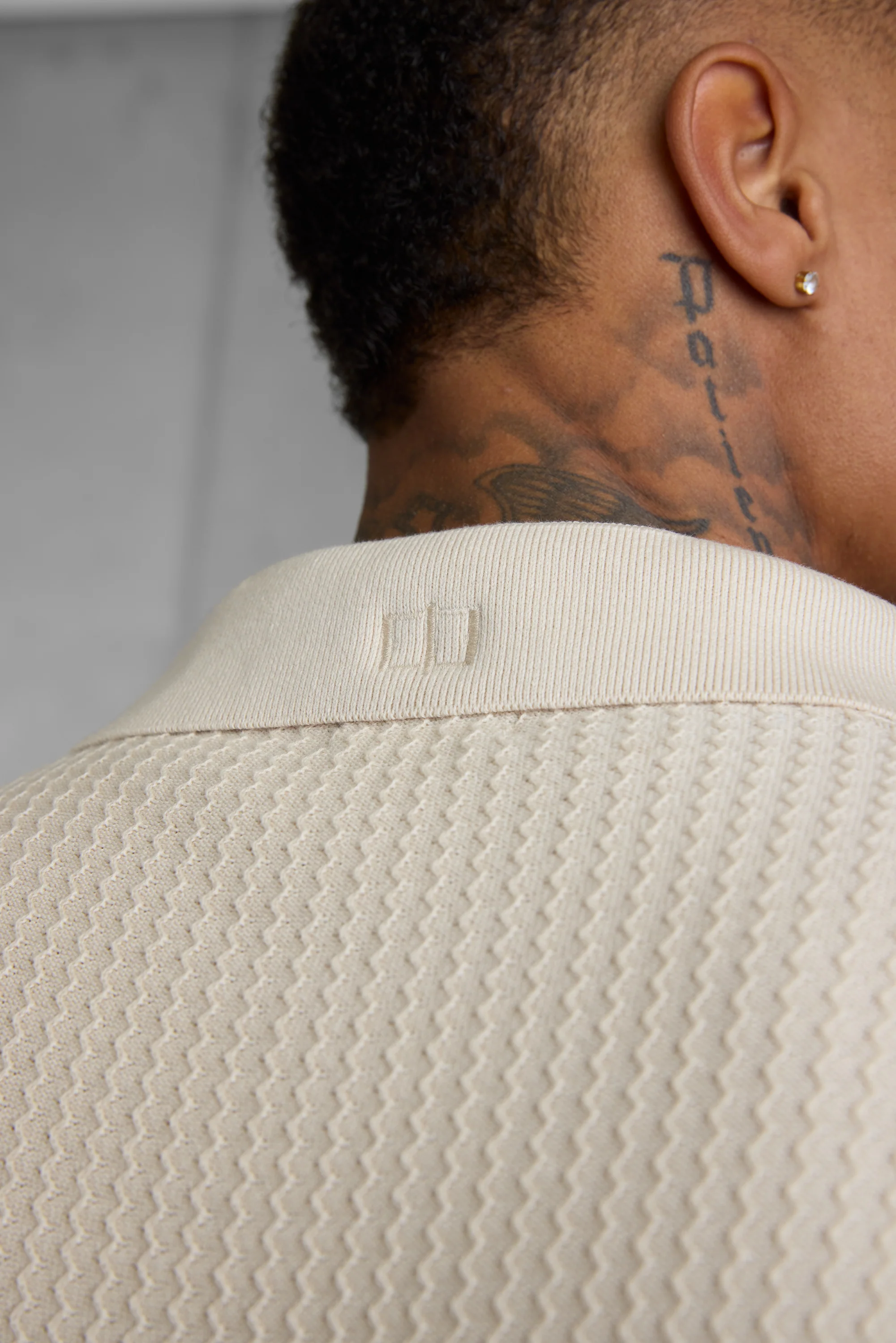 OAT OVERSIZED KNIT POLOSHIRT - Image 6