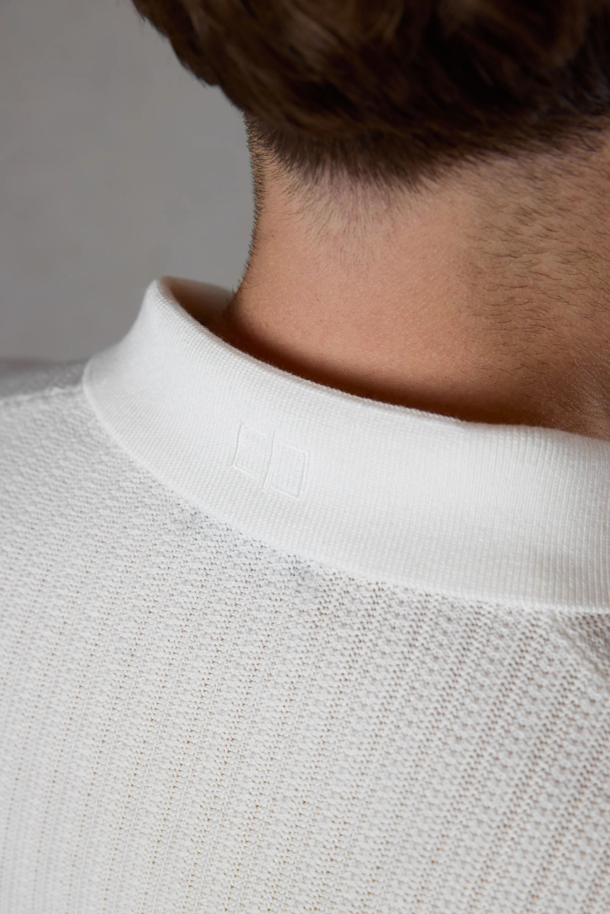 OFFWHITE KNIT POLOSHIRT - Image 5