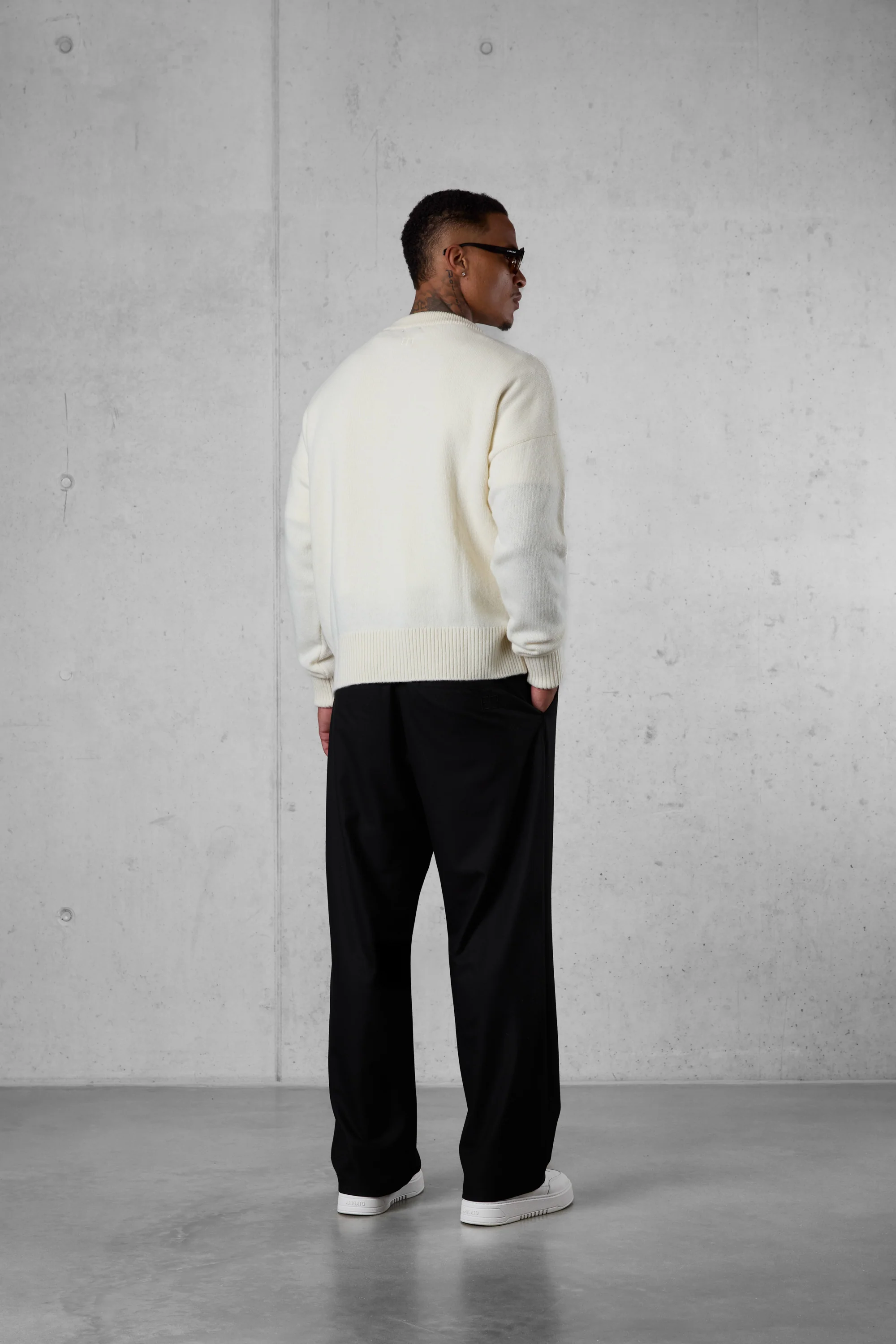 OFFWHITE OVERSIZED KNIT CARDIGAN - Image 5