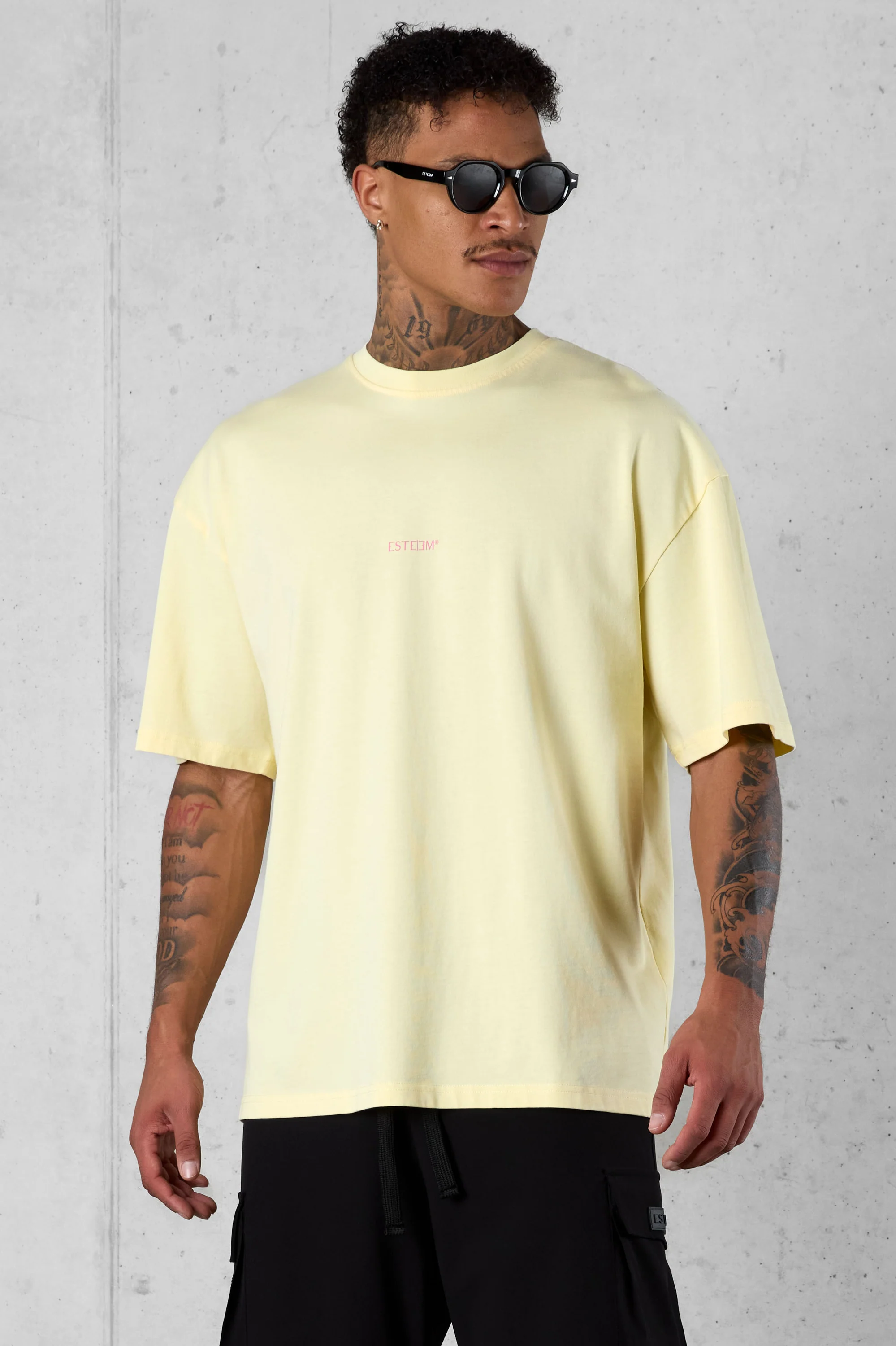PASTELYELLOW BLAZING SUNSHINE OVERSIZED TEE - Image 3
