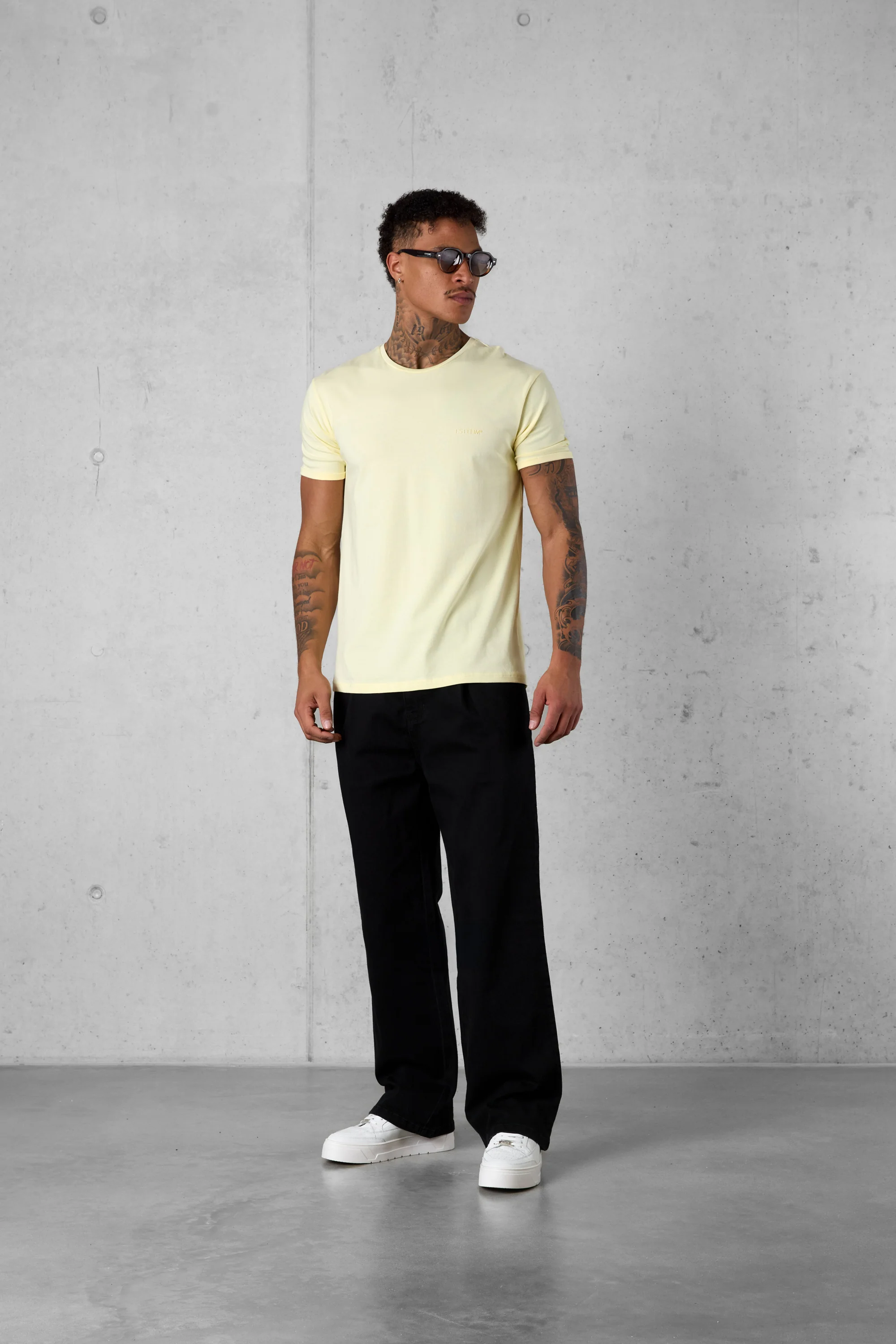 PASTELYELLOW ESSENTIAL TEE - Image 2