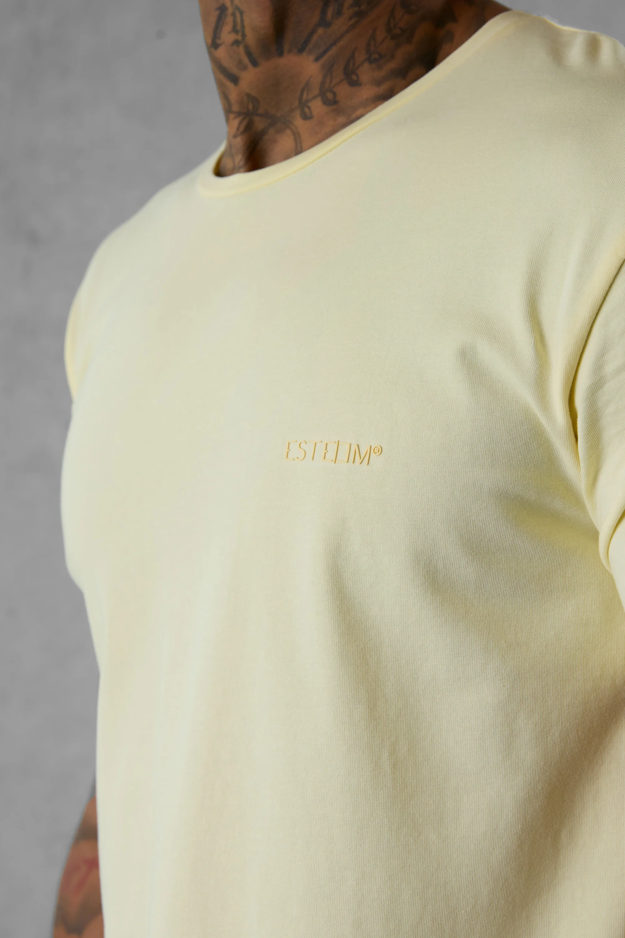 PASTELYELLOW ESSENTIAL TEE - Image 5