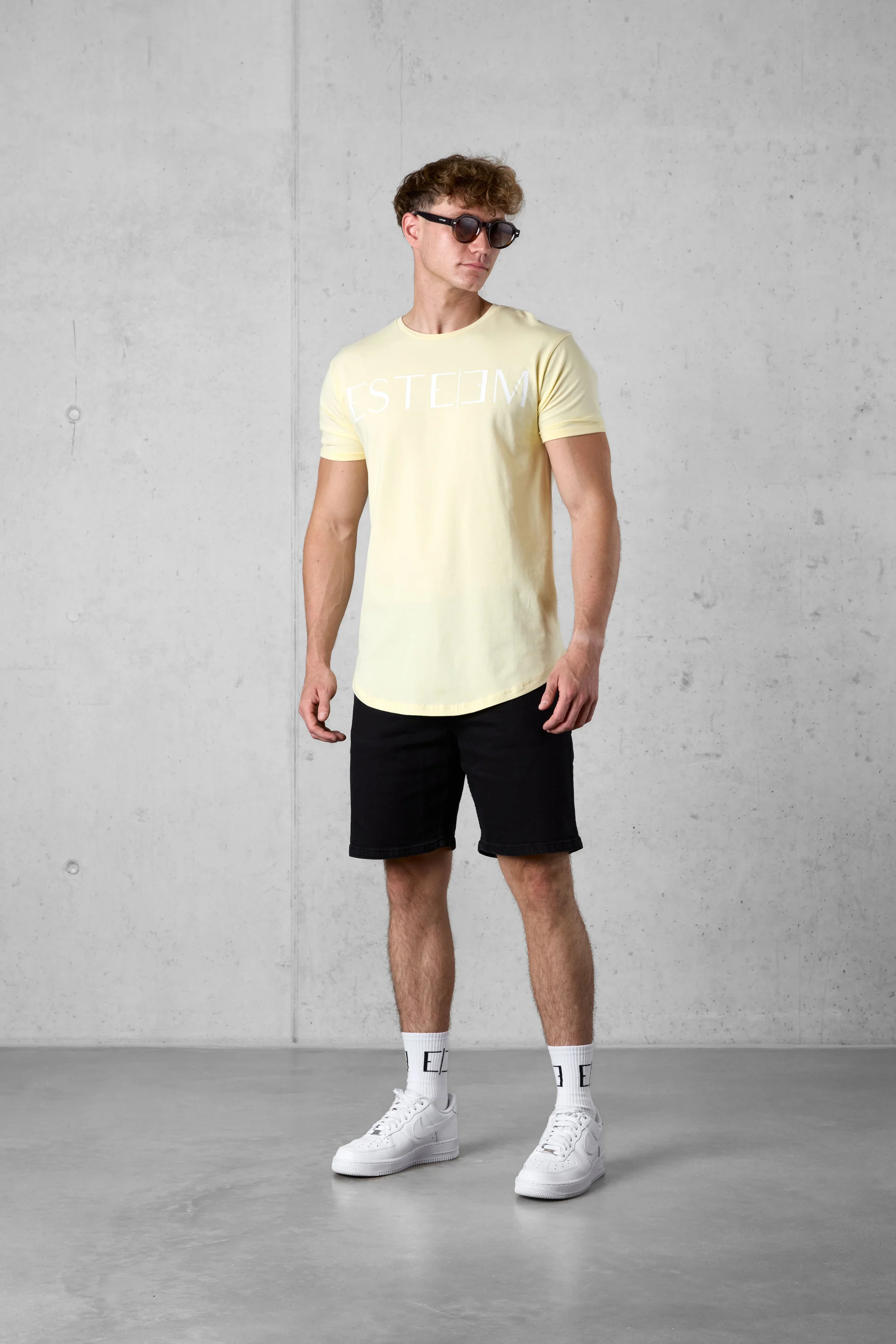 PASTELYELLOW LETTERING TEE - Image 2