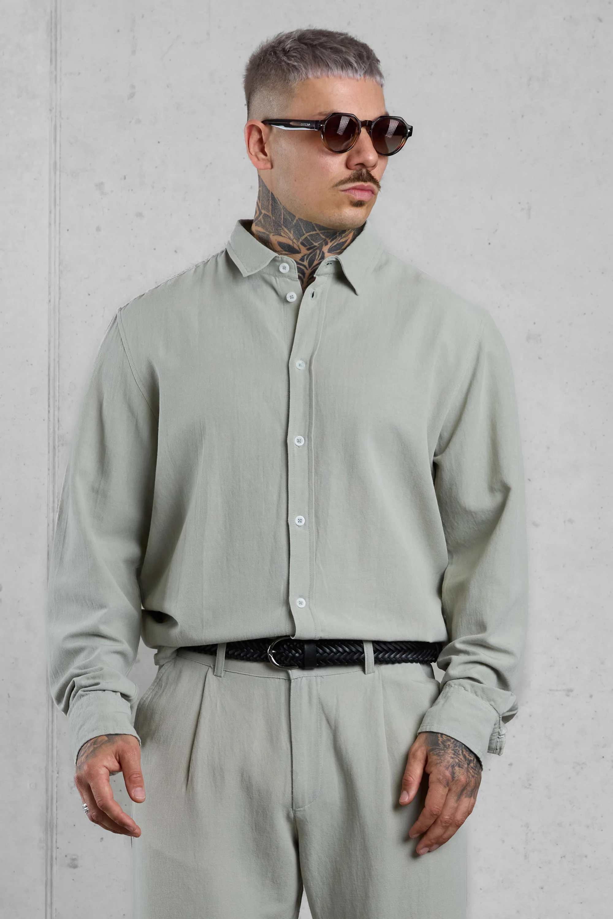 SAGE LINEN SHIRT - Image 5
