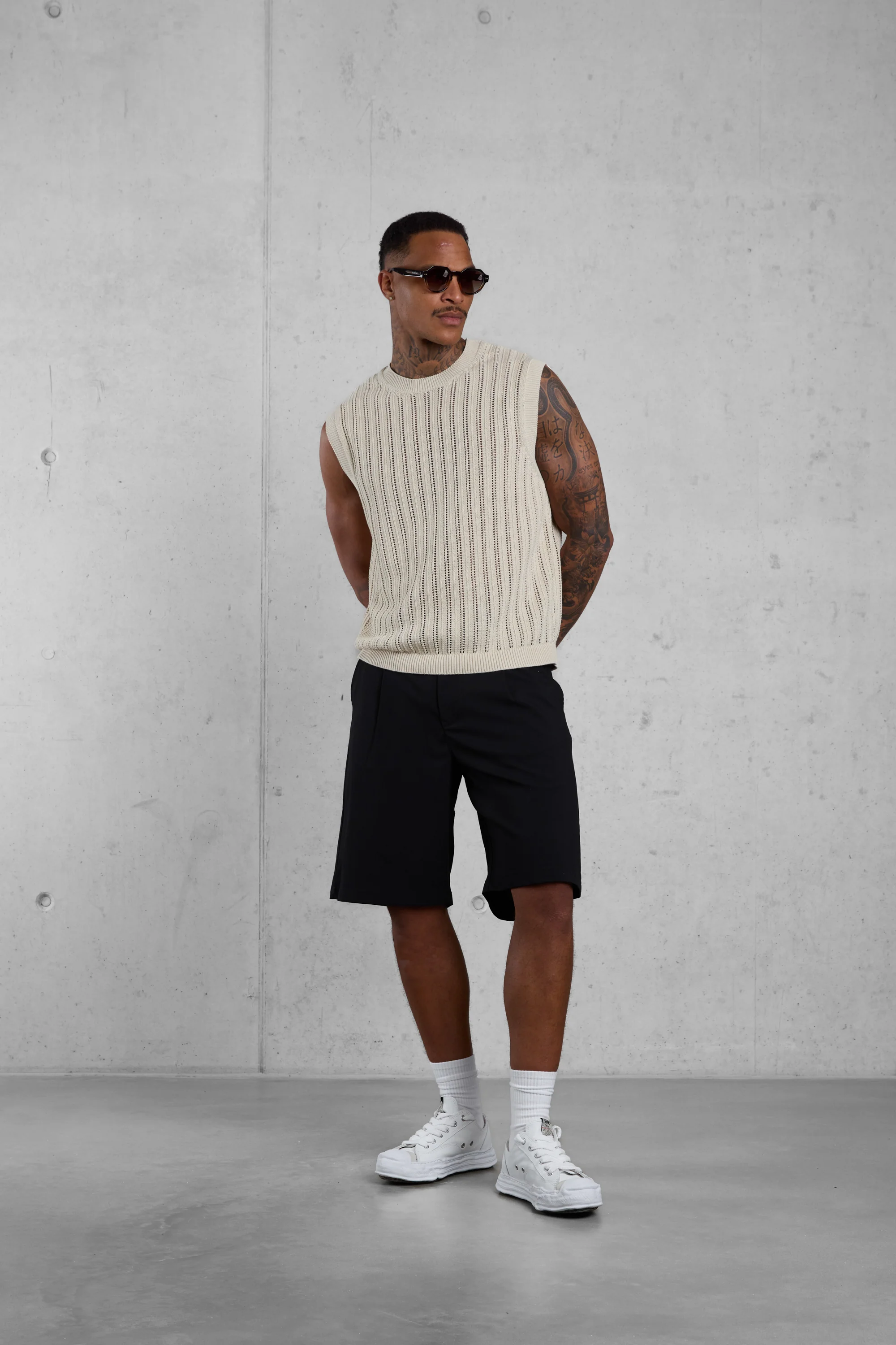 SAND KNIT TANK TEE - Image 3