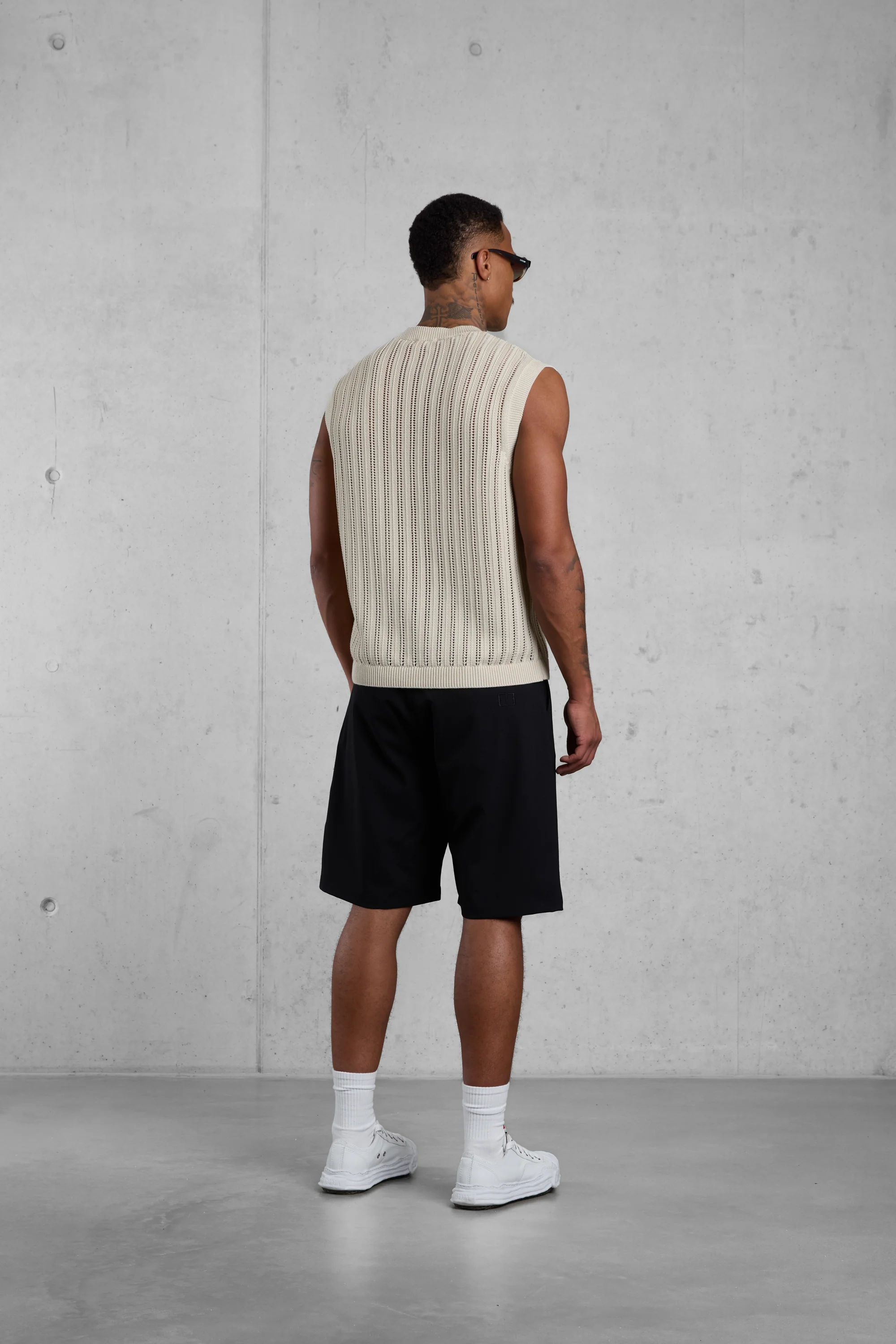 SAND KNIT TANK TEE - Image 5