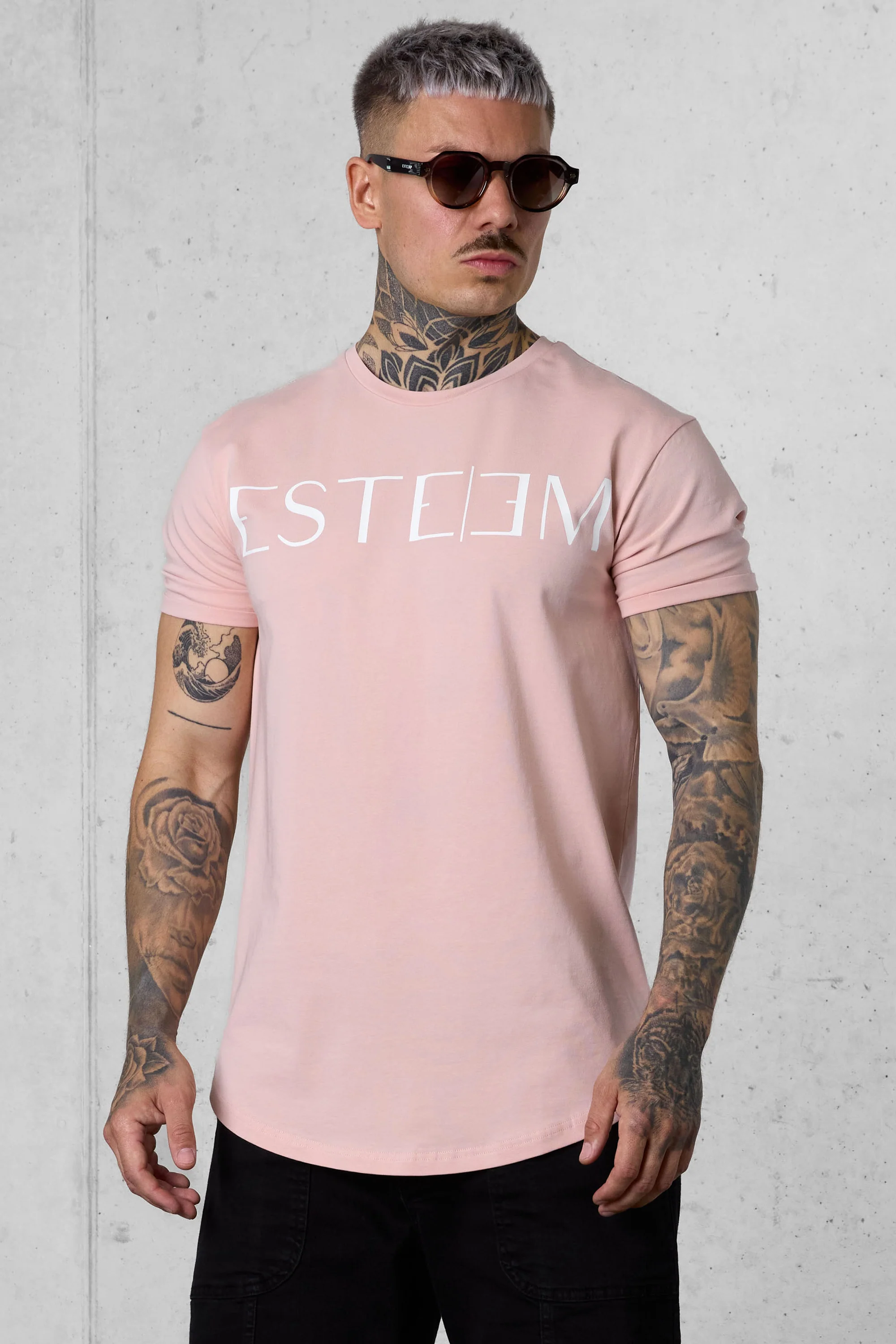 SMOKEROSE LETTERING TEE