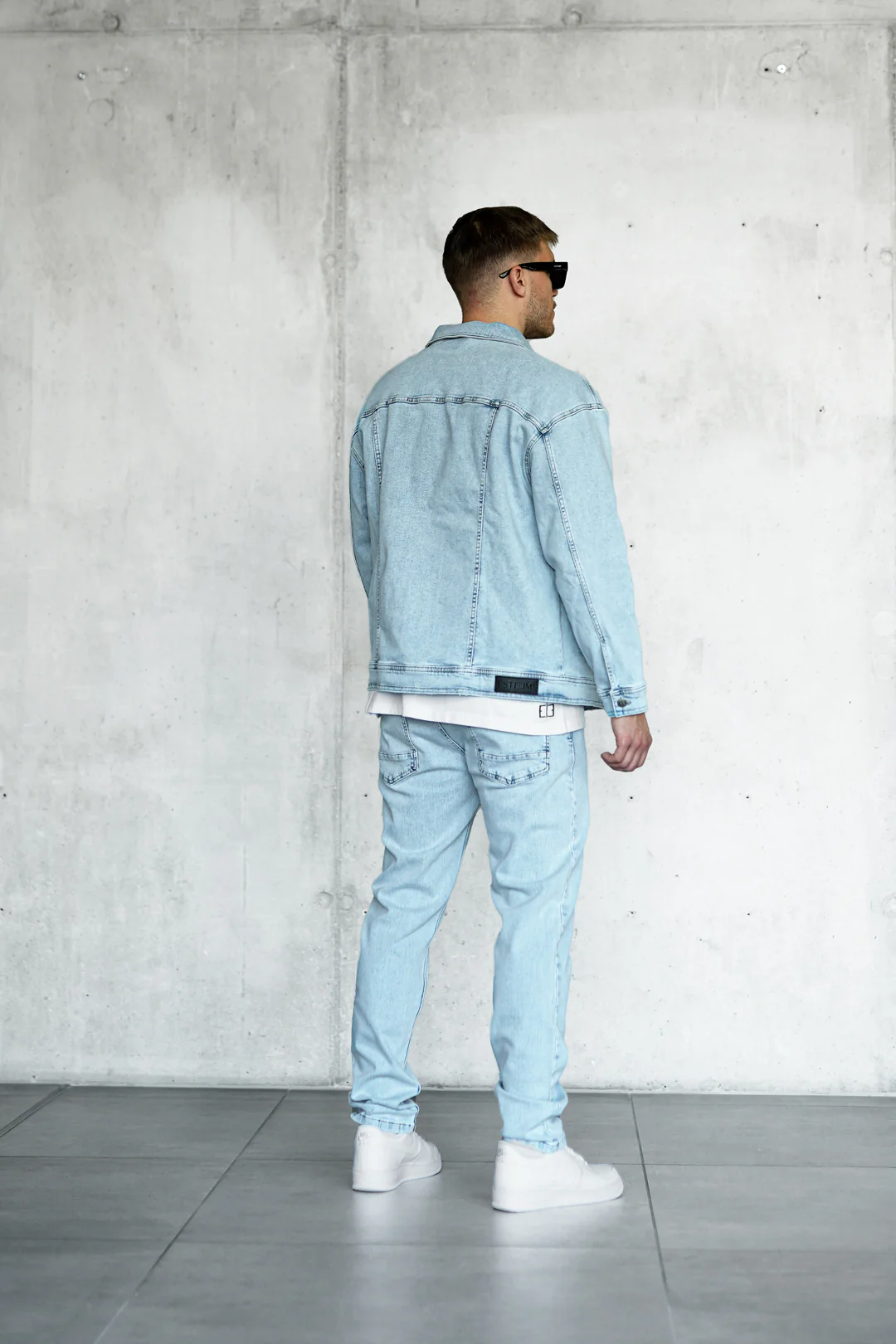 WASHED ICEBLUE JEANS JACKET - Image 4