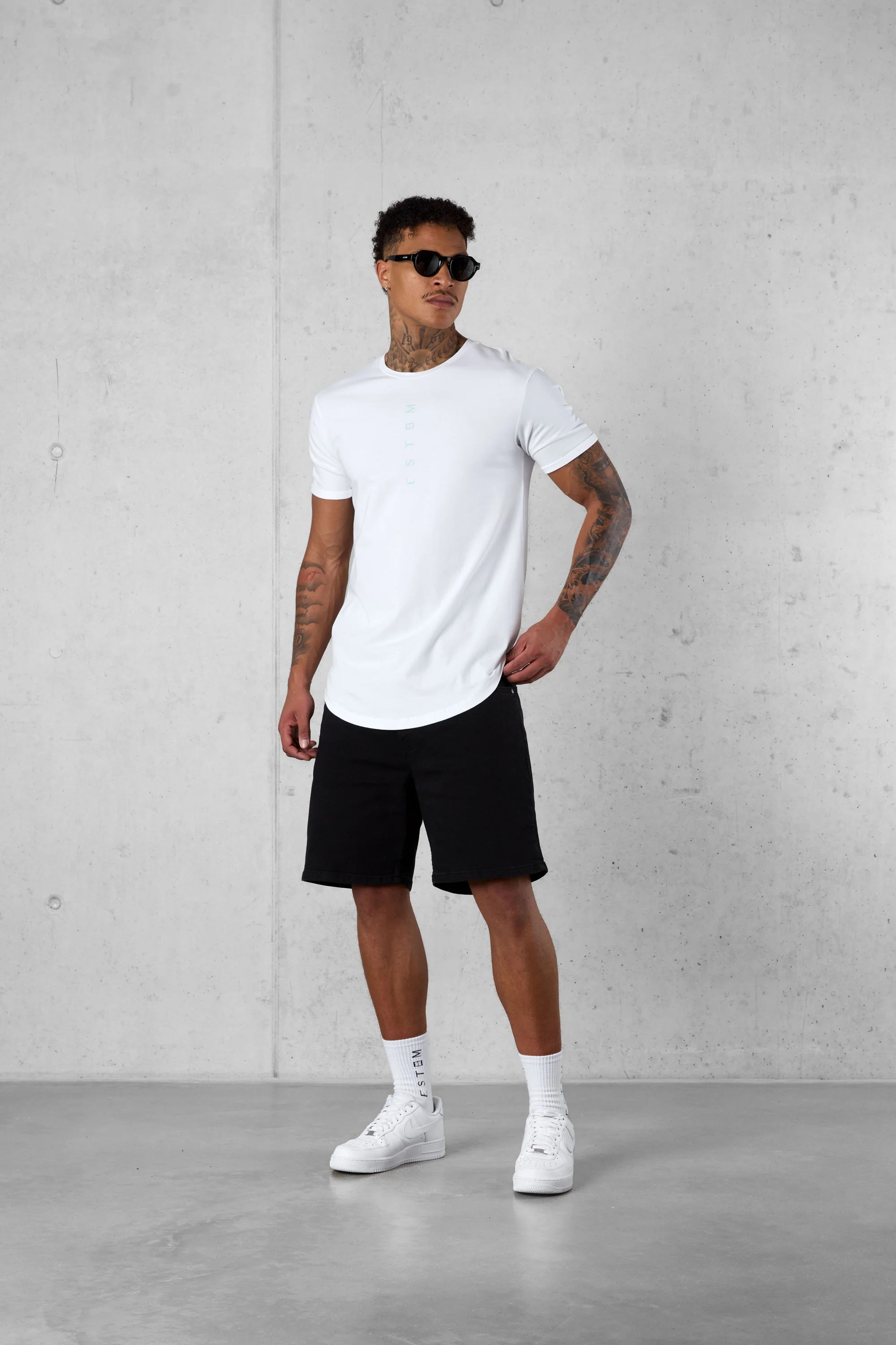 WHITE BEACHGREEN VERTICAL TEE - Image 2
