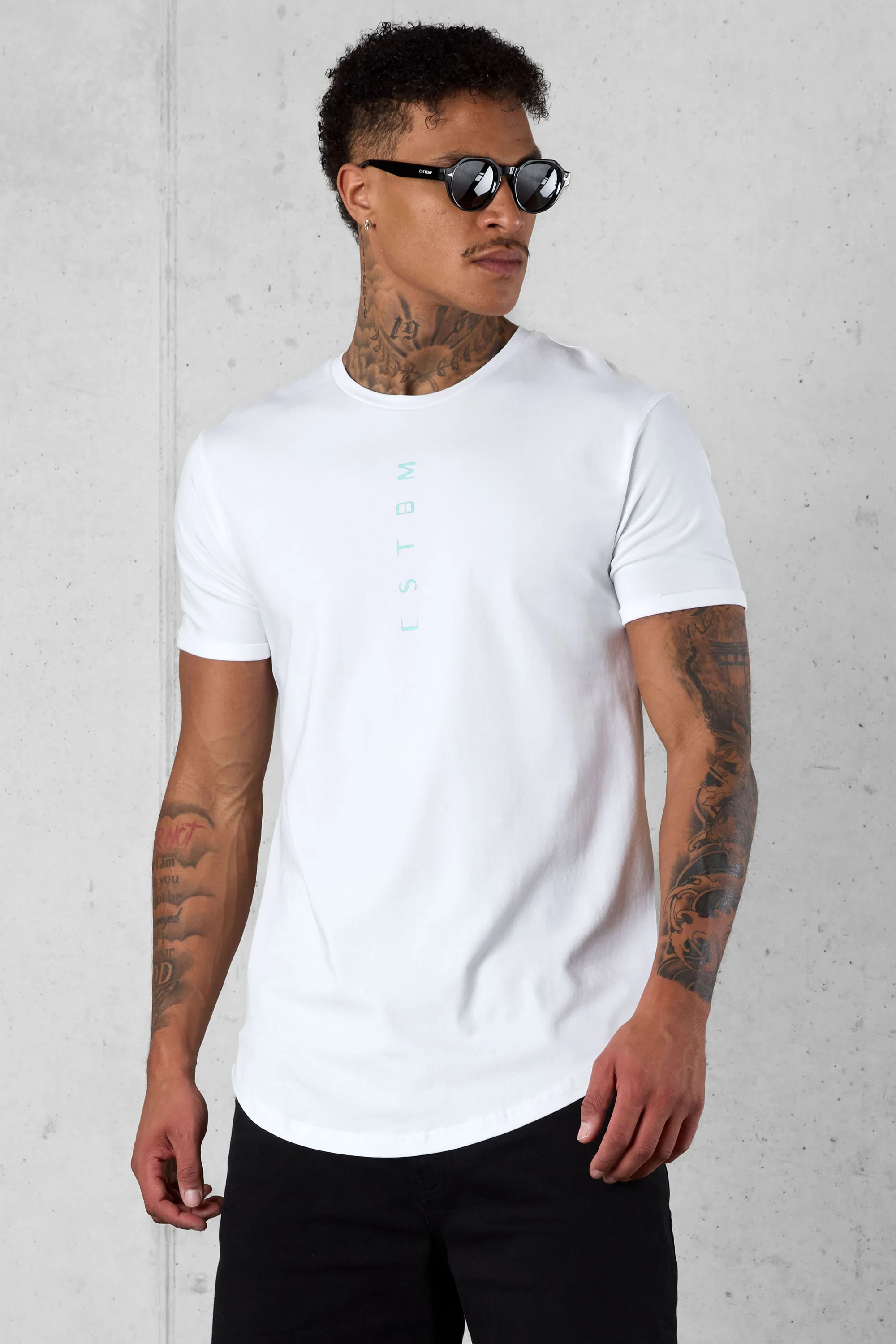 WHITE BEACHGREEN VERTICAL TEE - Image 3