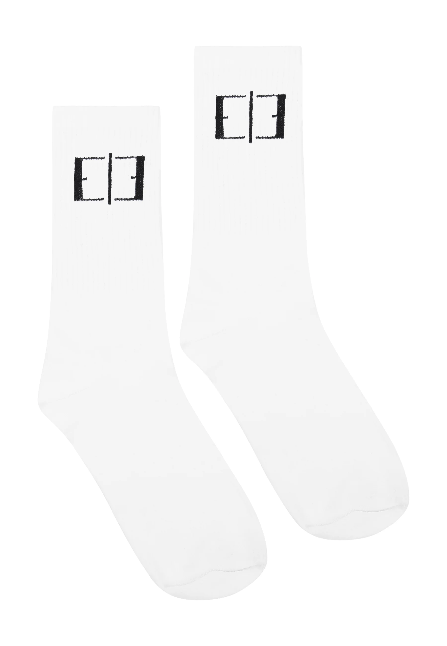 WHITE LOGO SOCKS - Image 2