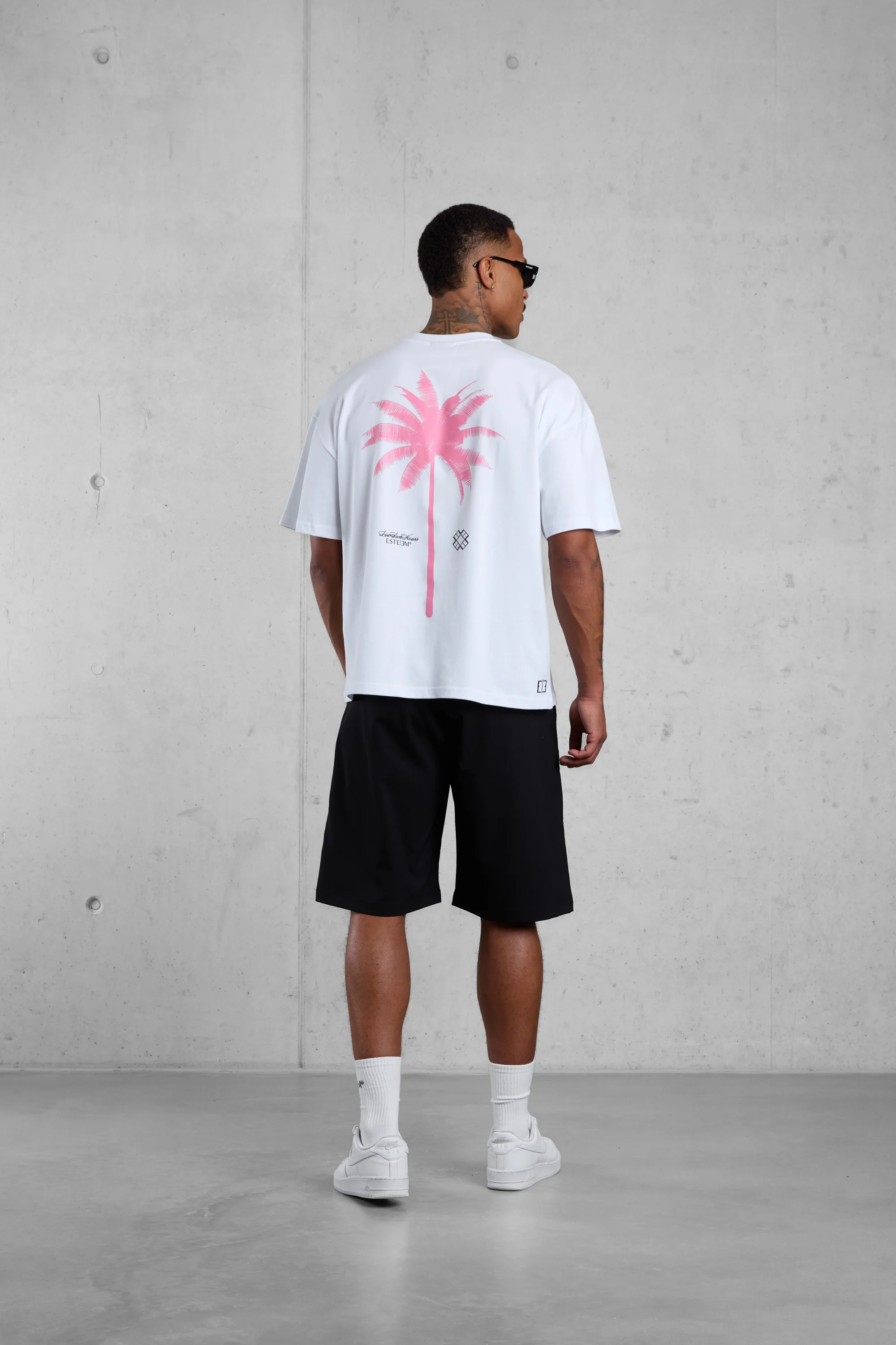WHITE PALM OVERSIZED TEE 5.0 - Image 5