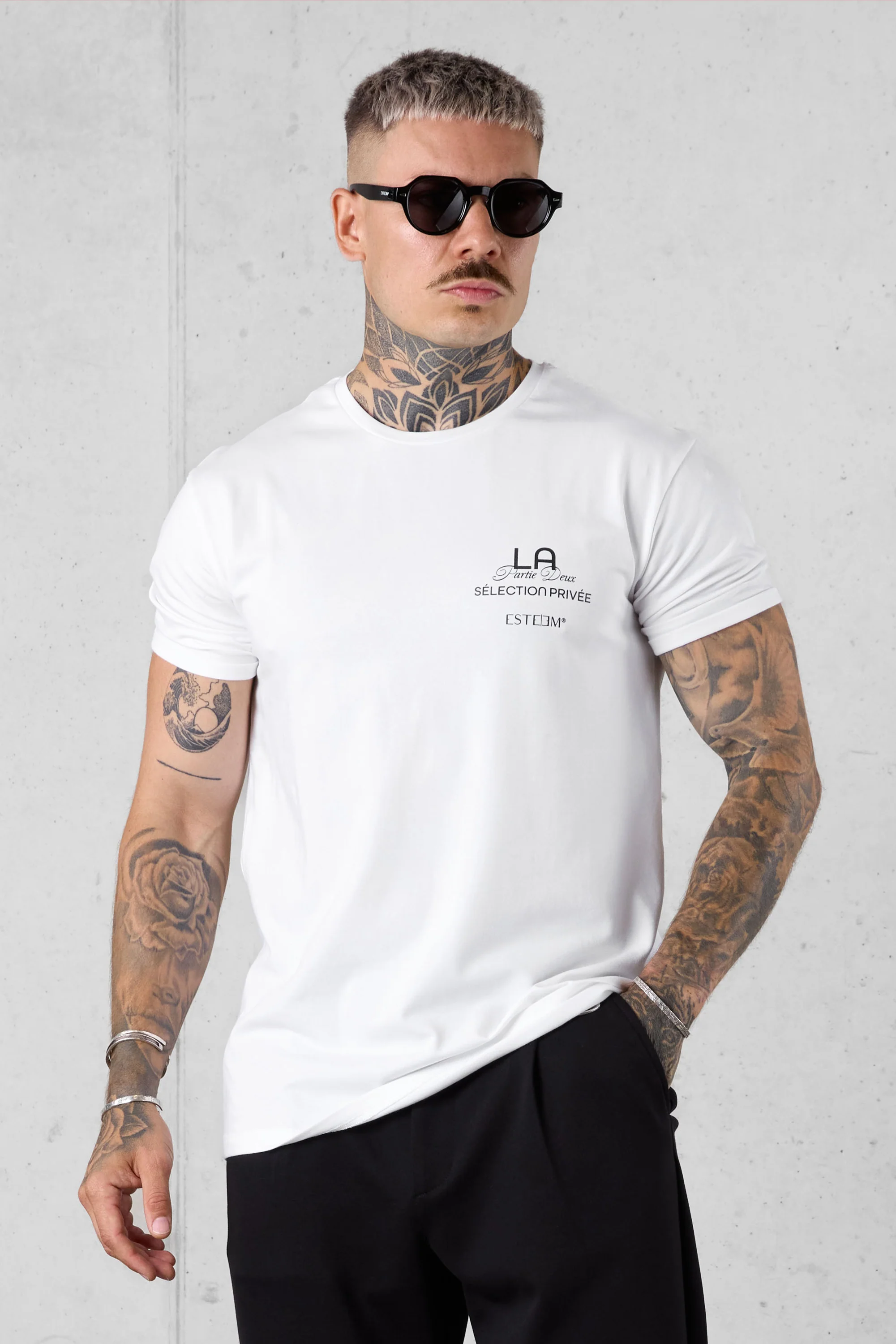 WHITE SÉLECTION PRIVÉE LOGO TEE - Image 3