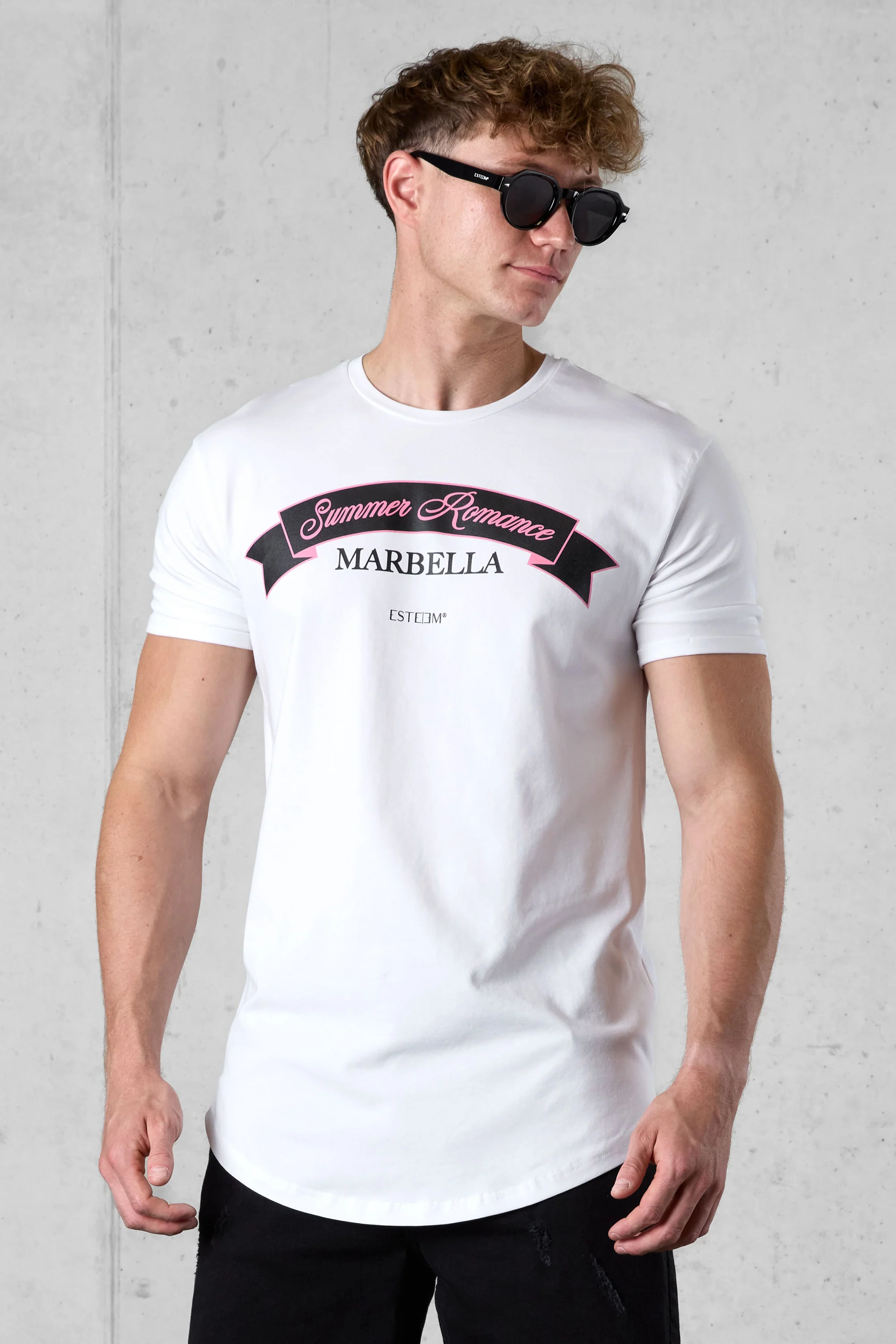 WHITE SUMMER ROMANCE TEE