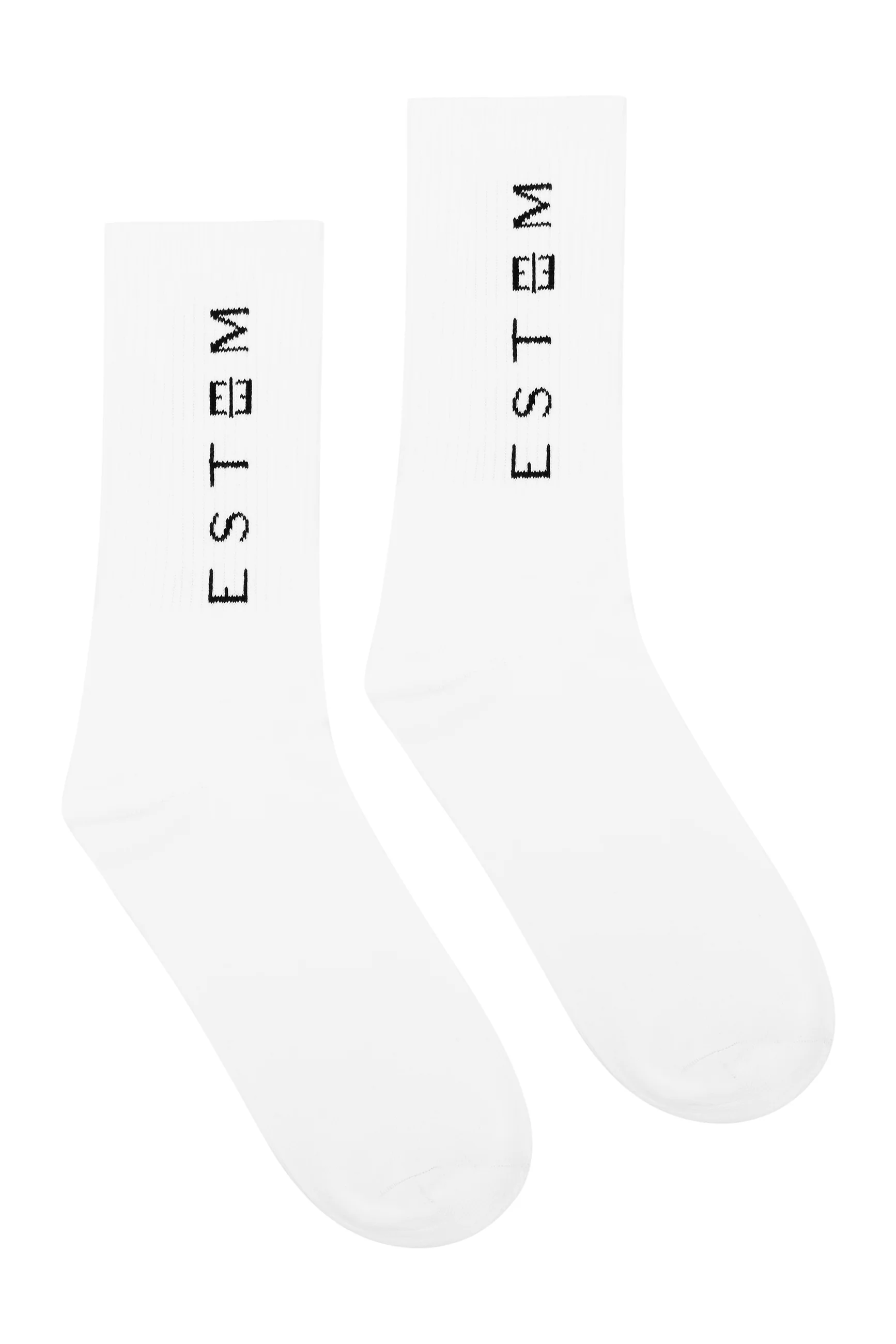 WHITE VERTICAL SOCKS - Image 2