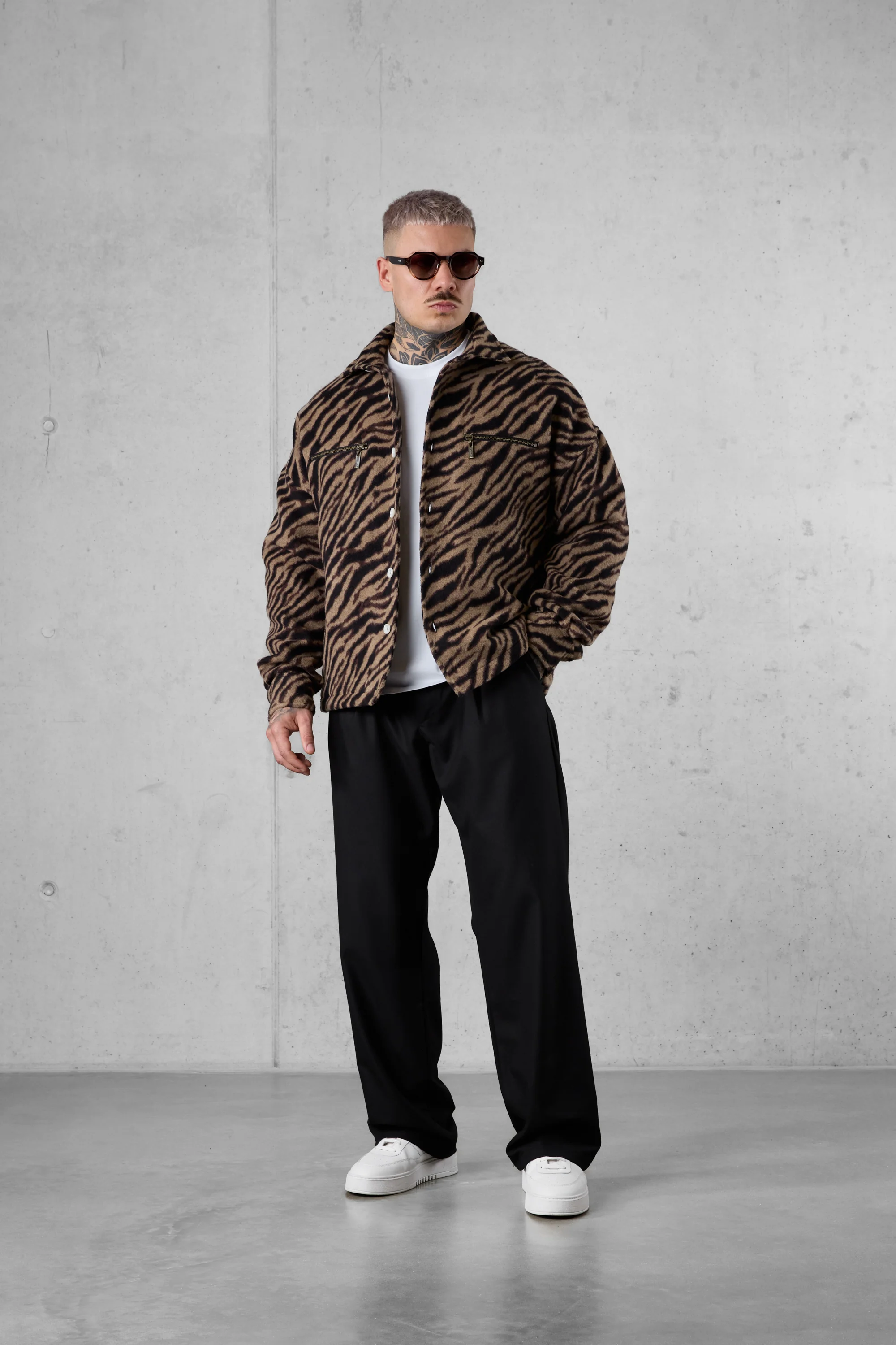 ZEBRA FLANNEL OVERSHIRT - Image 3
