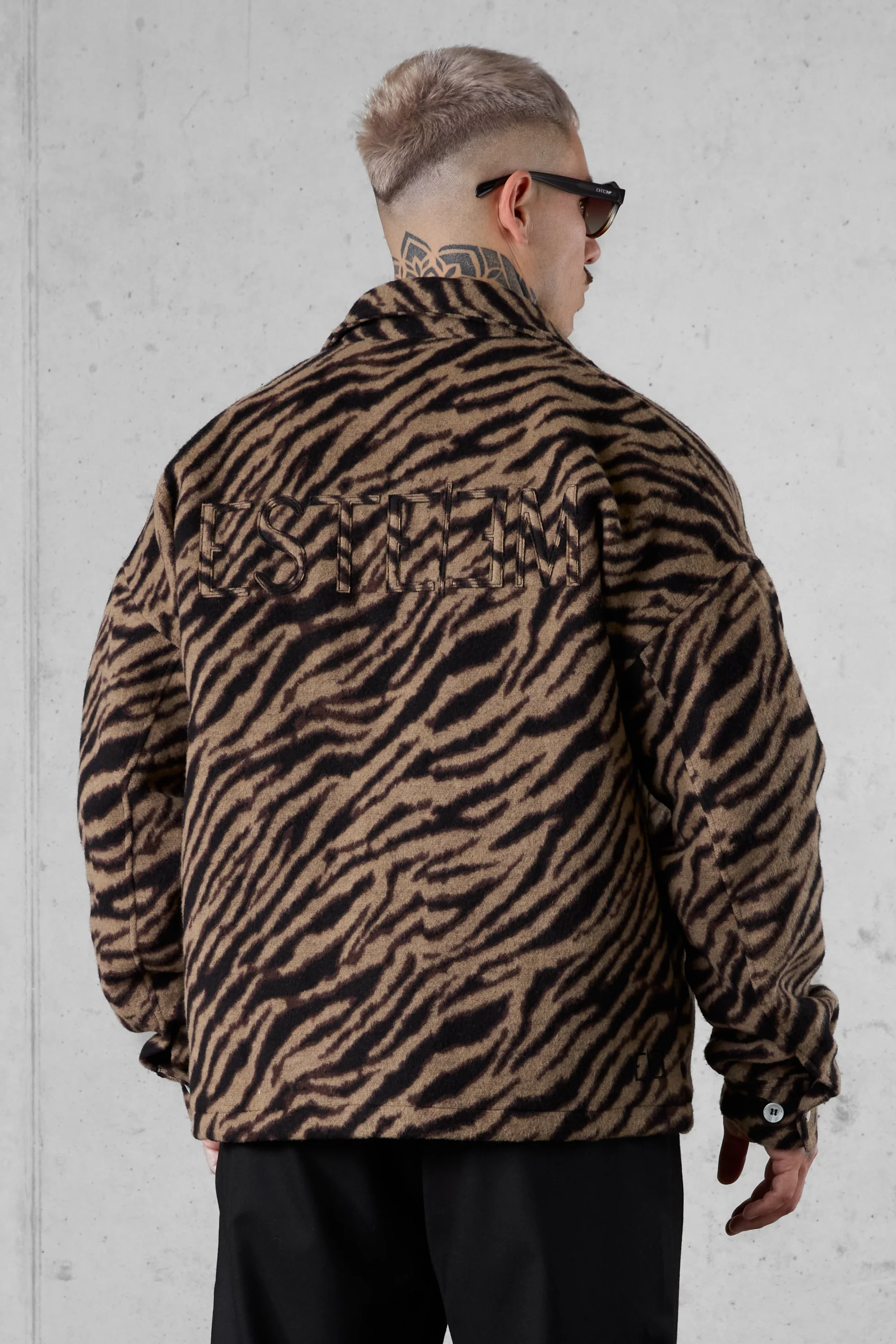 ZEBRA FLANNEL OVERSHIRT - Image 4