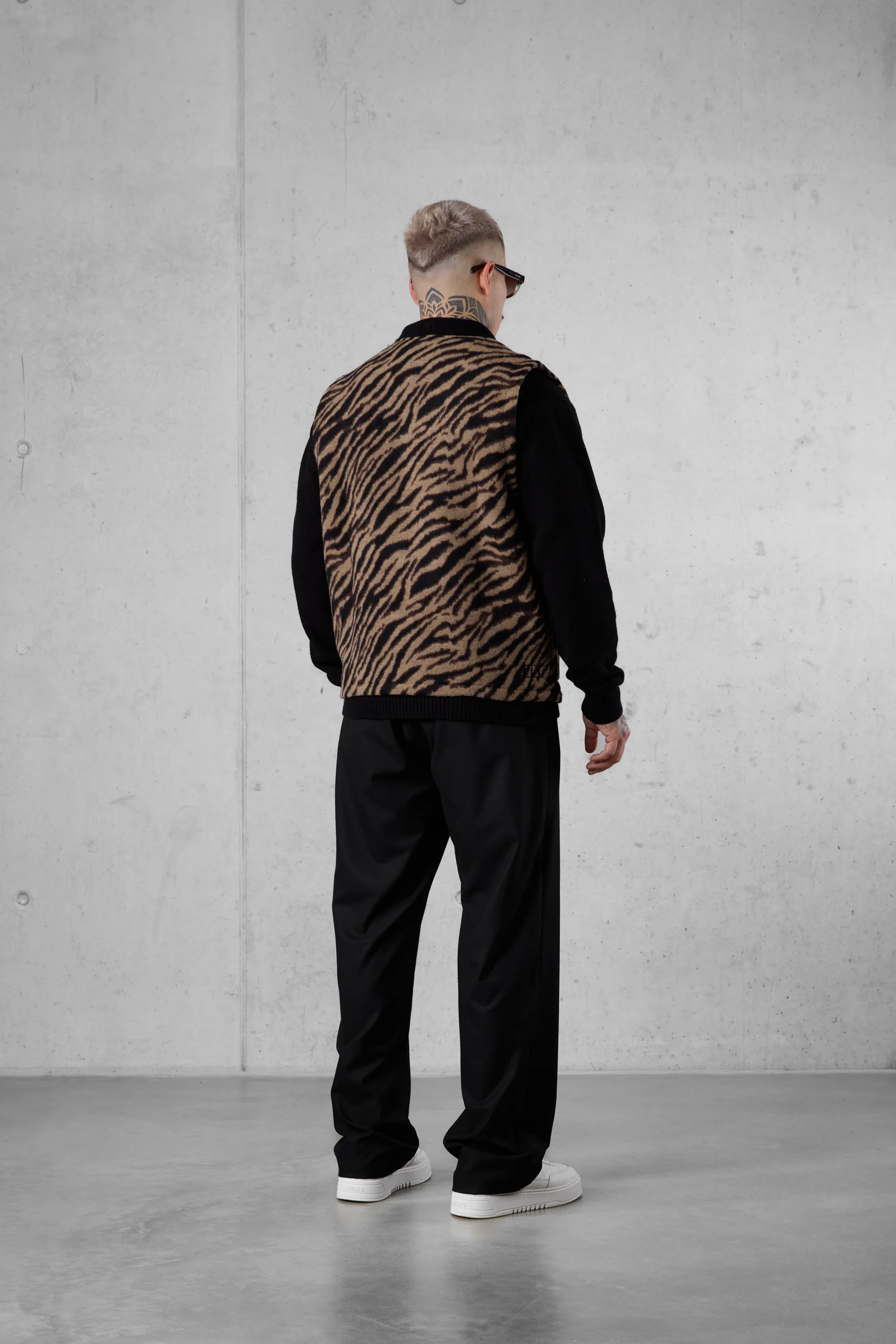 ZEBRA FLANNEL VEST - Image 5